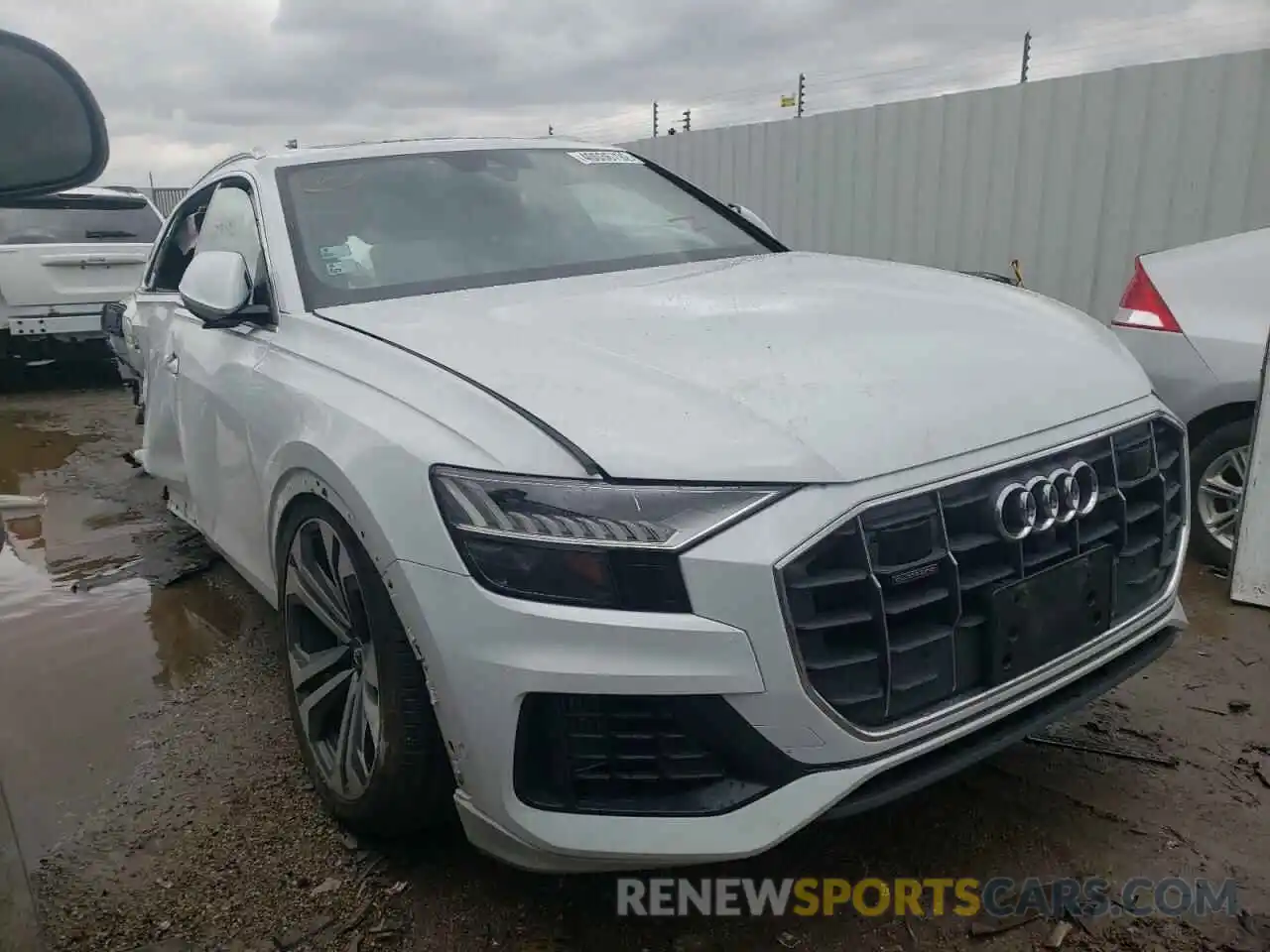 1 Photograph of a damaged car WA1CVAF16KD008713 AUDI Q8 2019