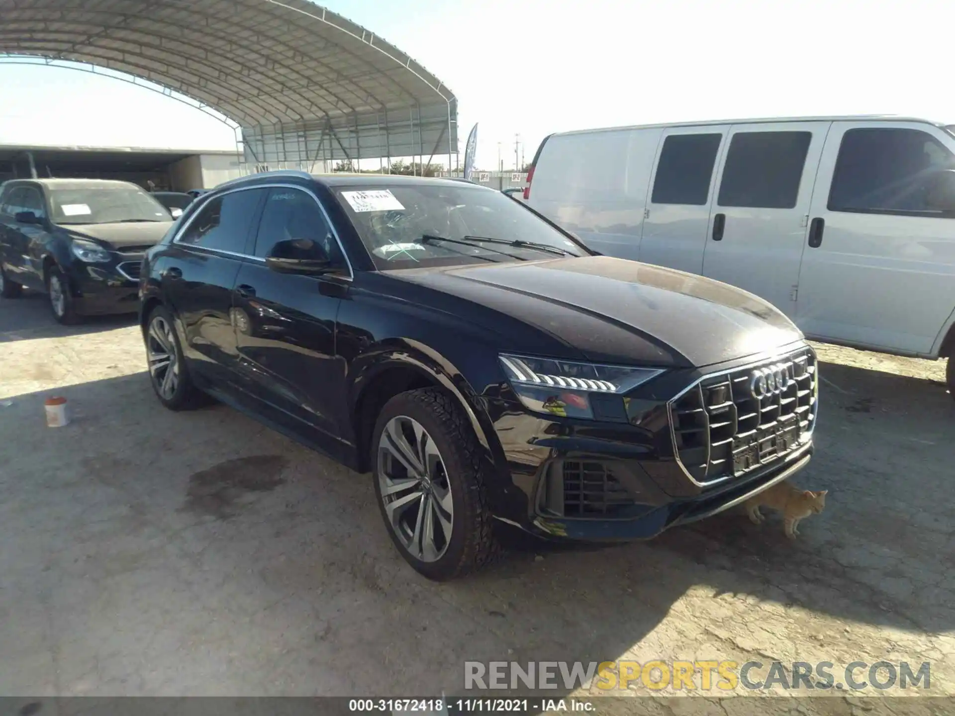 1 Photograph of a damaged car WA1CVAF16KD008971 AUDI Q8 2019