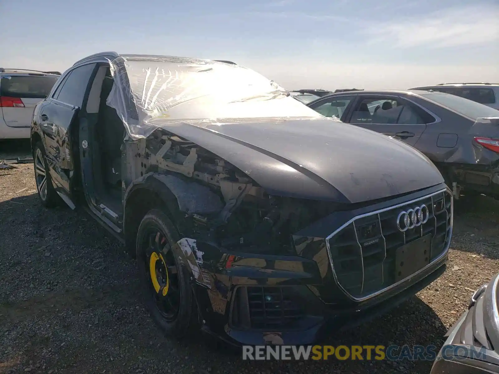 1 Photograph of a damaged car WA1CVAF16KD012261 AUDI Q8 2019