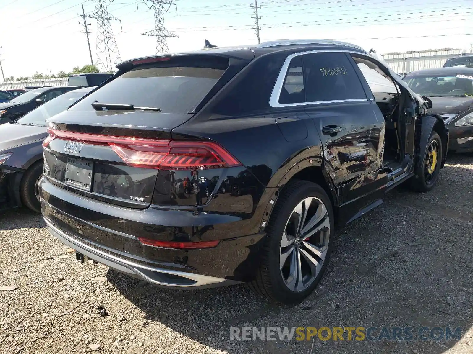 4 Photograph of a damaged car WA1CVAF16KD012261 AUDI Q8 2019