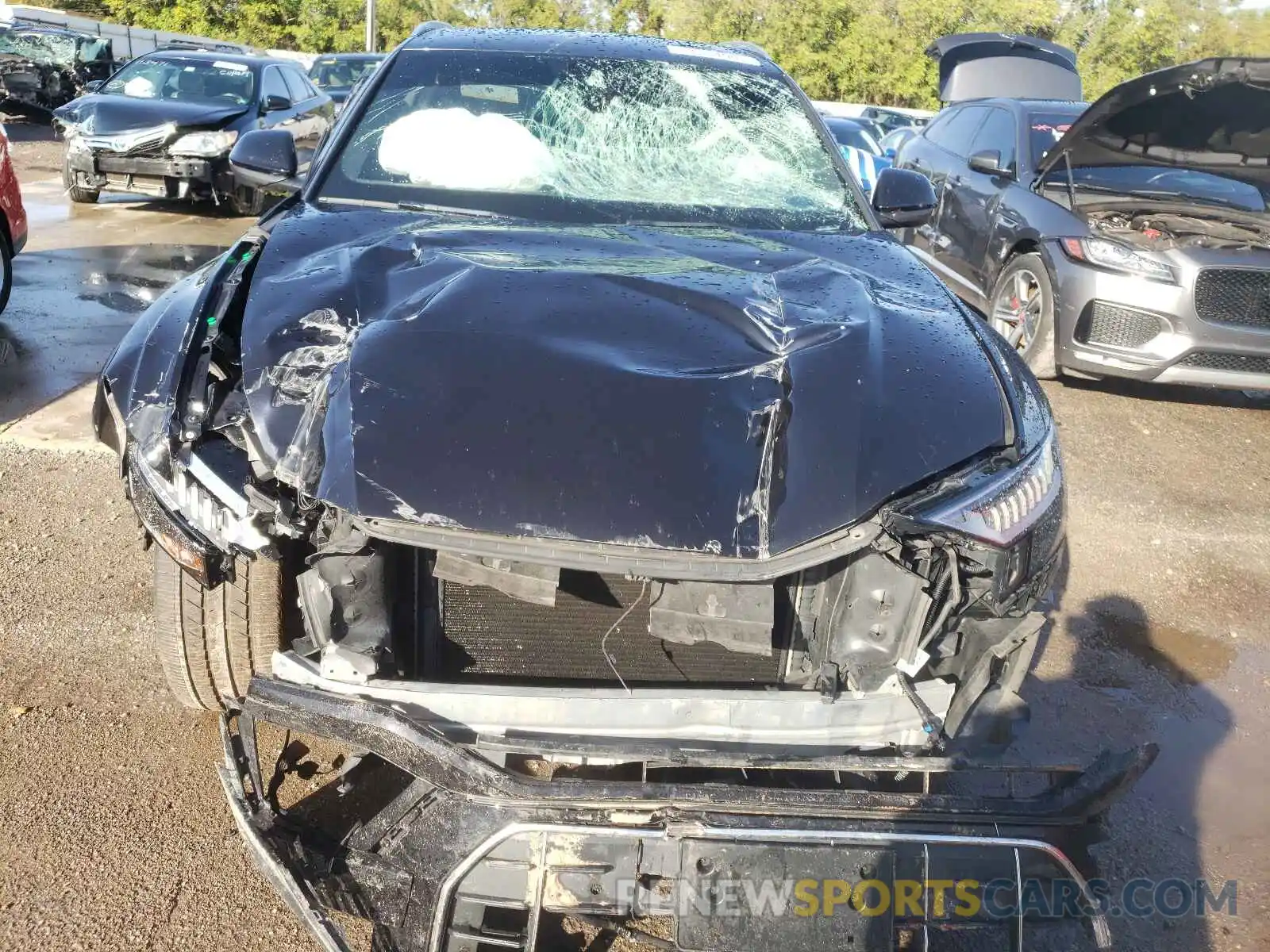 7 Photograph of a damaged car WA1CVAF17KD014519 AUDI Q8 2019