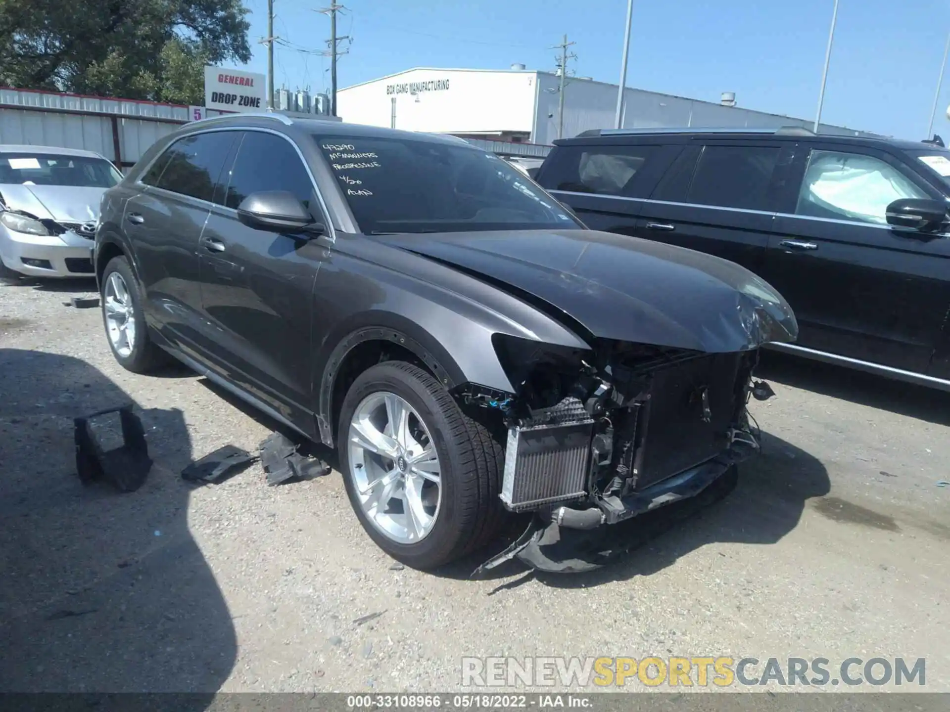 1 Photograph of a damaged car WA1CVAF17KD030977 AUDI Q8 2019