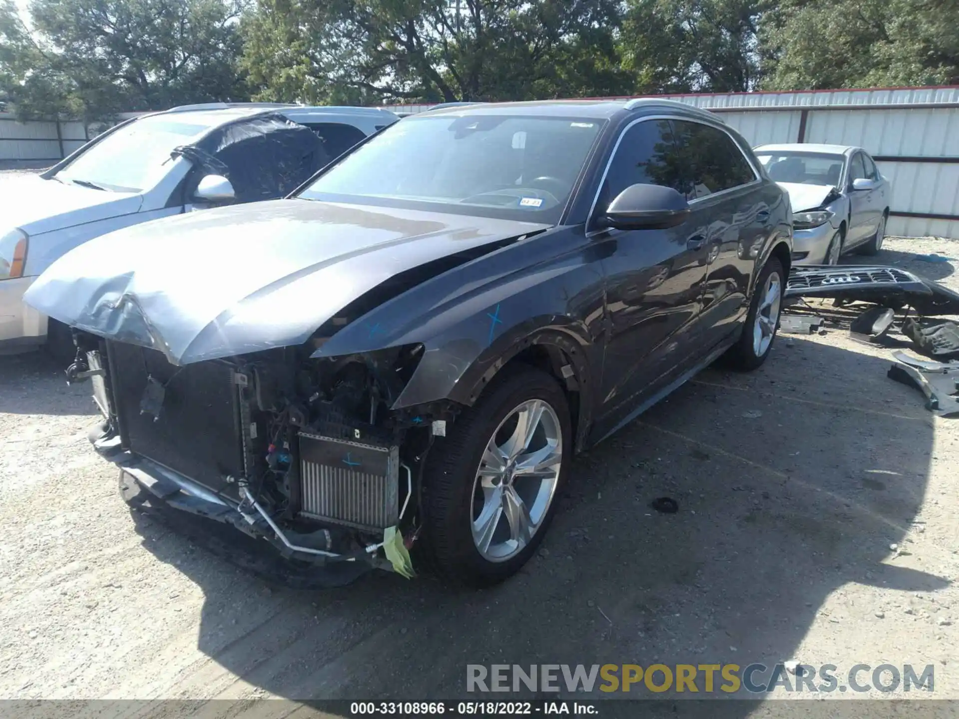 2 Photograph of a damaged car WA1CVAF17KD030977 AUDI Q8 2019