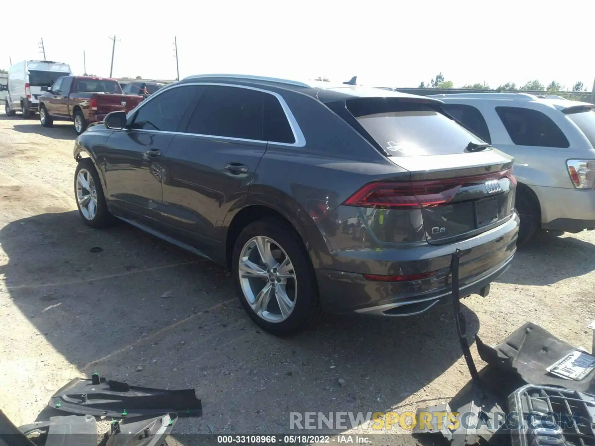 3 Photograph of a damaged car WA1CVAF17KD030977 AUDI Q8 2019