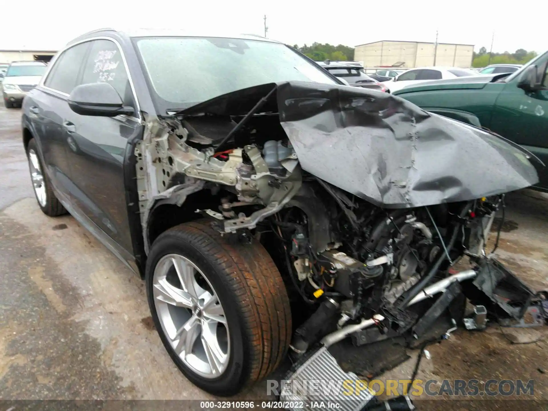 1 Photograph of a damaged car WA1CVAF18KD011791 AUDI Q8 2019