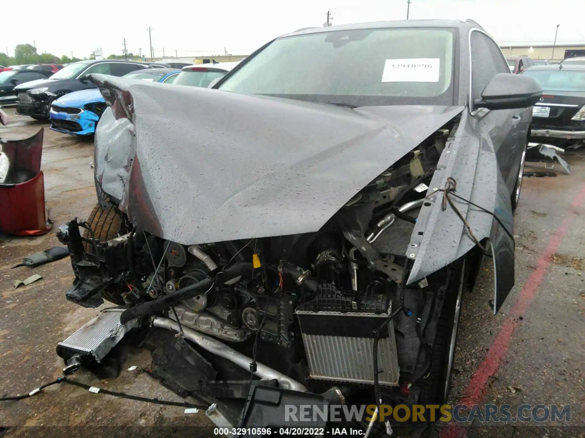 2 Photograph of a damaged car WA1CVAF18KD011791 AUDI Q8 2019