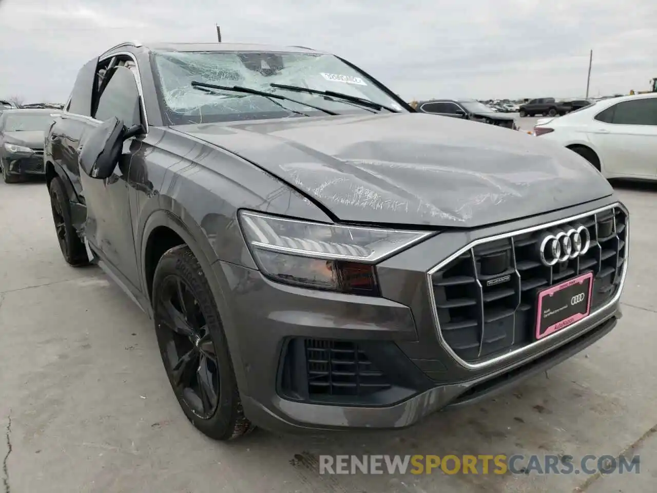 1 Photograph of a damaged car WA1CVAF18KD029594 AUDI Q8 2019