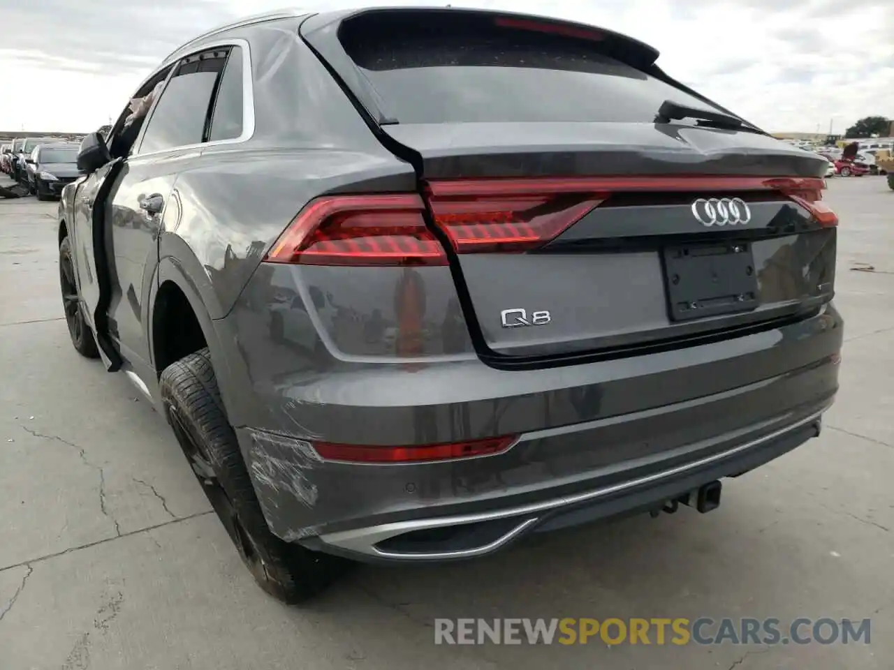 3 Фотография поврежденного автомобиля WA1CVAF18KD029594 AUDI Q8 2019