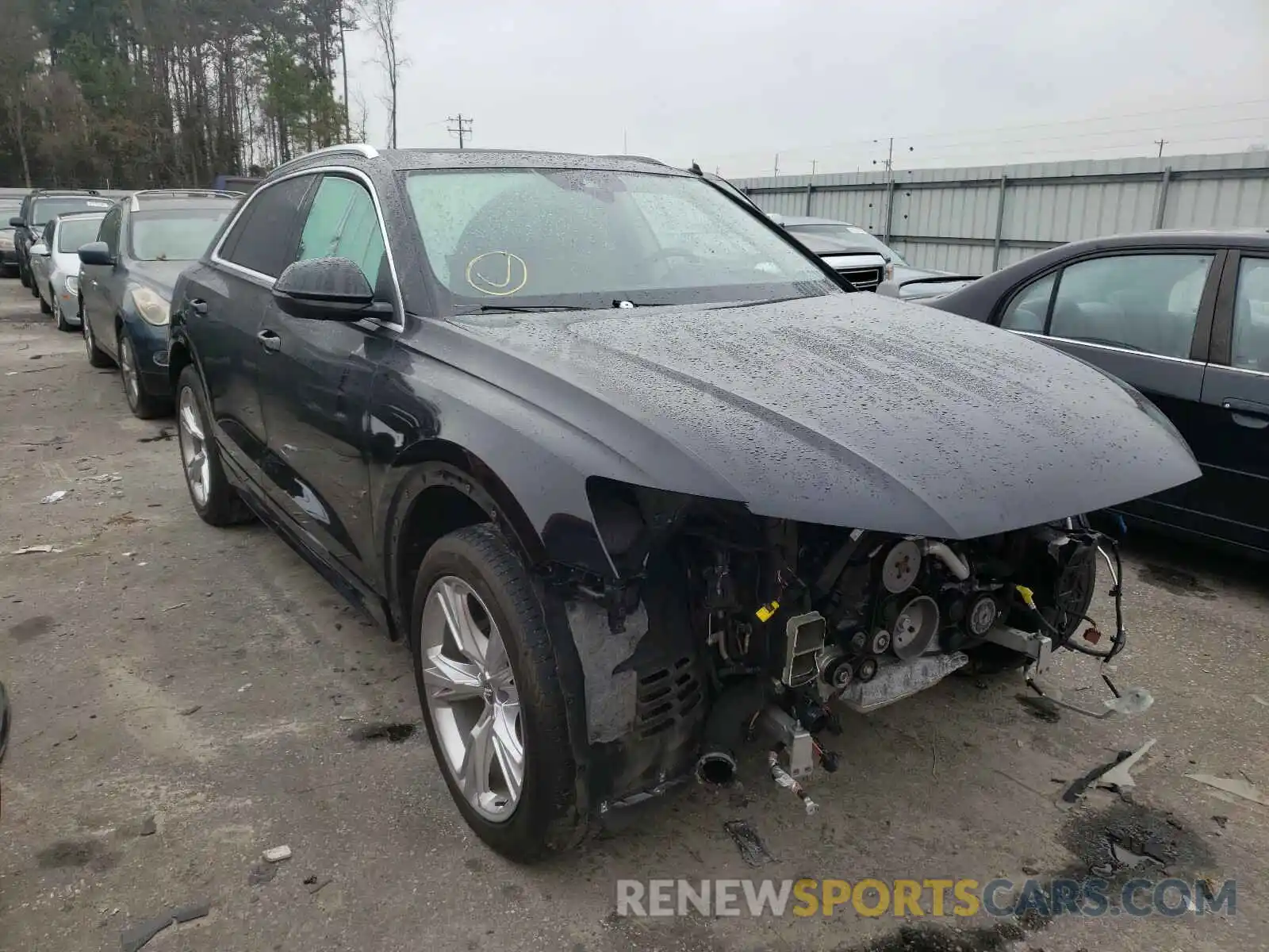 1 Photograph of a damaged car WA1CVAF18KD030681 AUDI Q8 2019