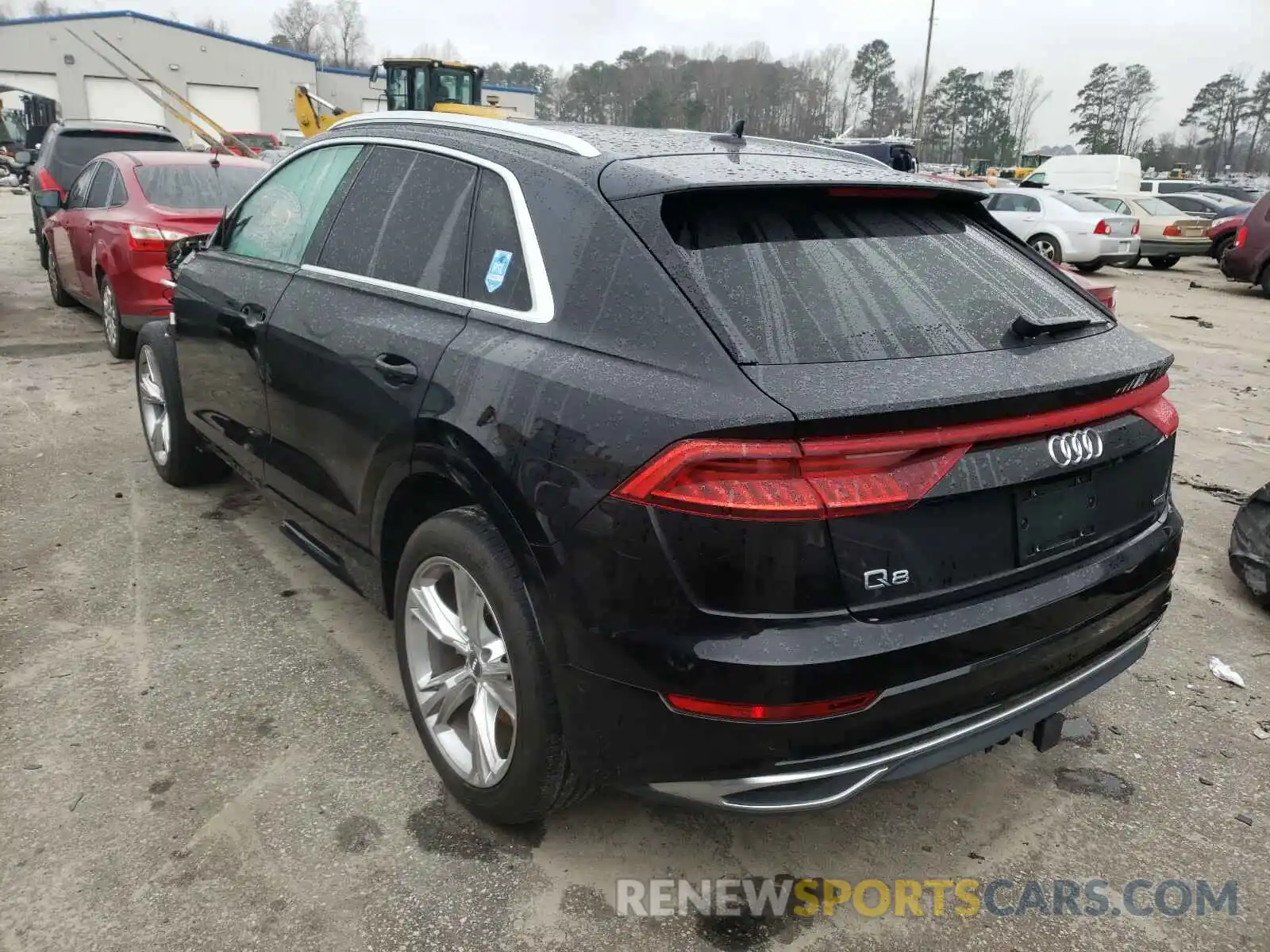 3 Фотография поврежденного автомобиля WA1CVAF18KD030681 AUDI Q8 2019