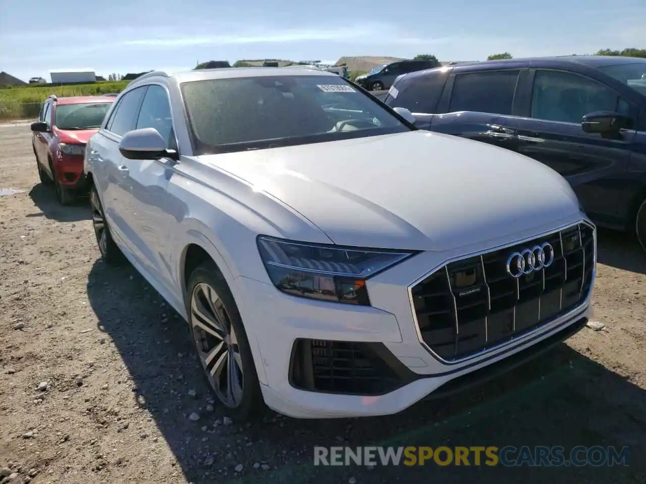 1 Photograph of a damaged car WA1CVAF19KD030320 AUDI Q8 2019