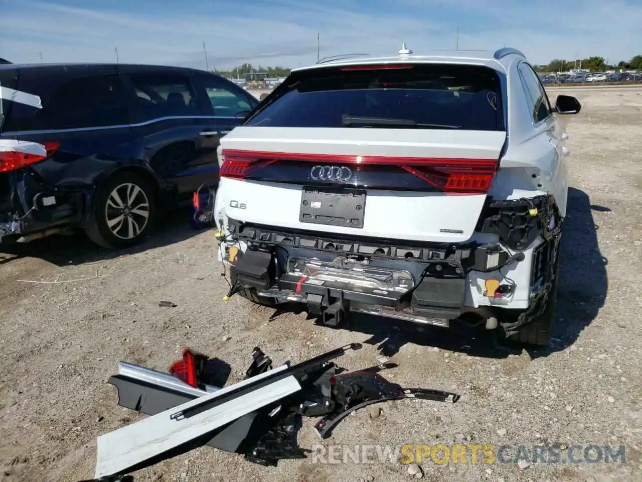 9 Фотография поврежденного автомобиля WA1CVAF19KD030320 AUDI Q8 2019