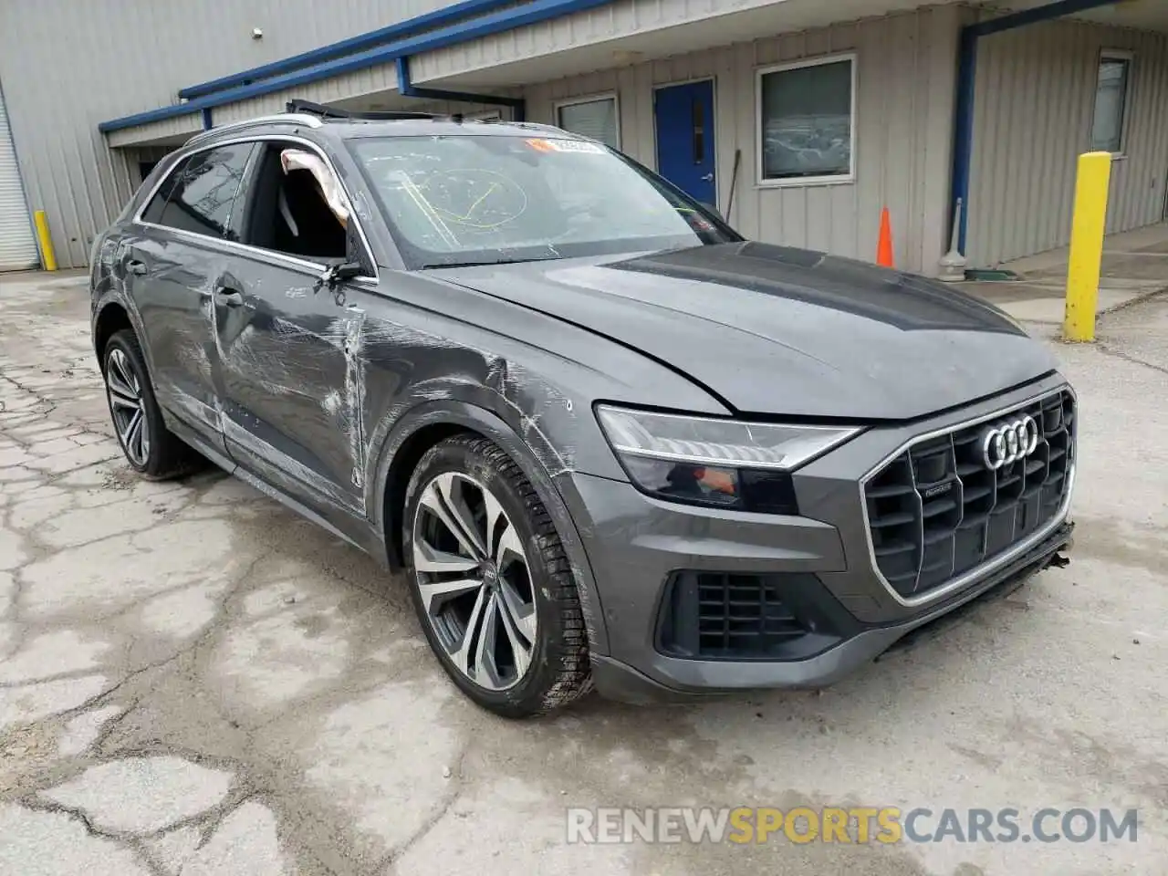 1 Photograph of a damaged car WA1CVAF19KD031726 AUDI Q8 2019