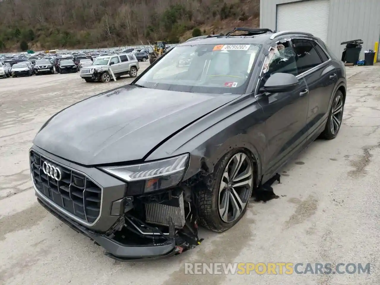 2 Фотография поврежденного автомобиля WA1CVAF19KD031726 AUDI Q8 2019