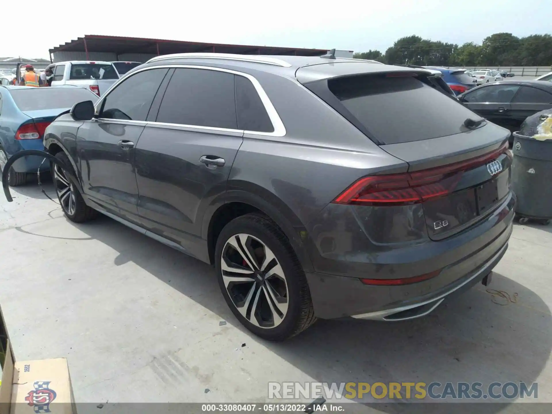 3 Photograph of a damaged car WA1CVAF19KD042046 AUDI Q8 2019