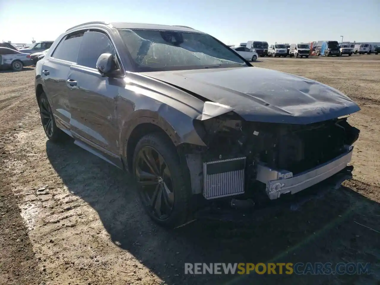 1 Photograph of a damaged car WA1CVAF1XKD012327 AUDI Q8 2019