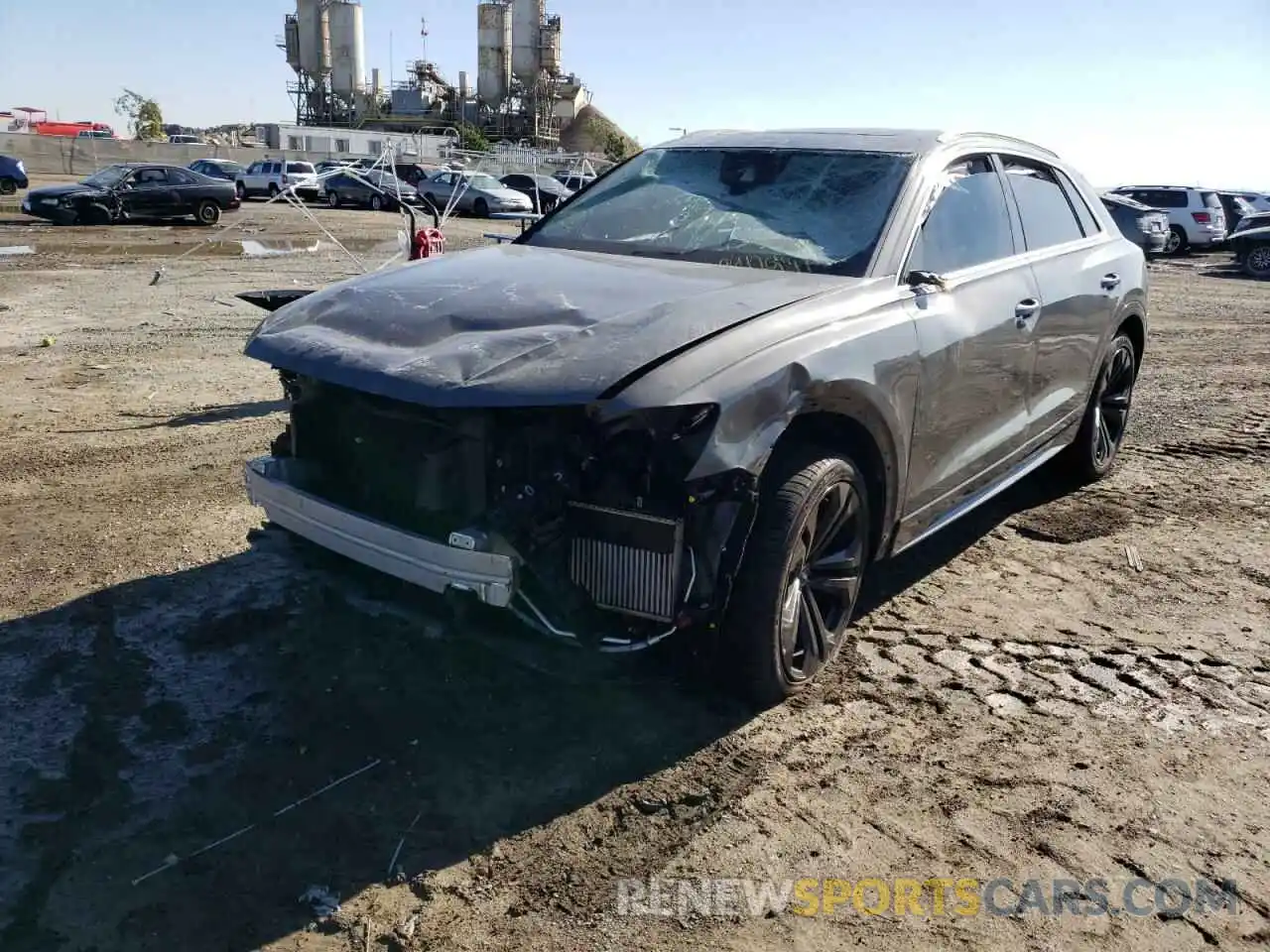 2 Photograph of a damaged car WA1CVAF1XKD012327 AUDI Q8 2019