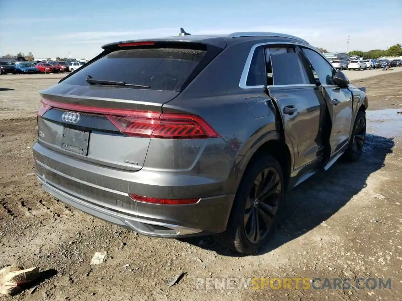 4 Photograph of a damaged car WA1CVAF1XKD012327 AUDI Q8 2019