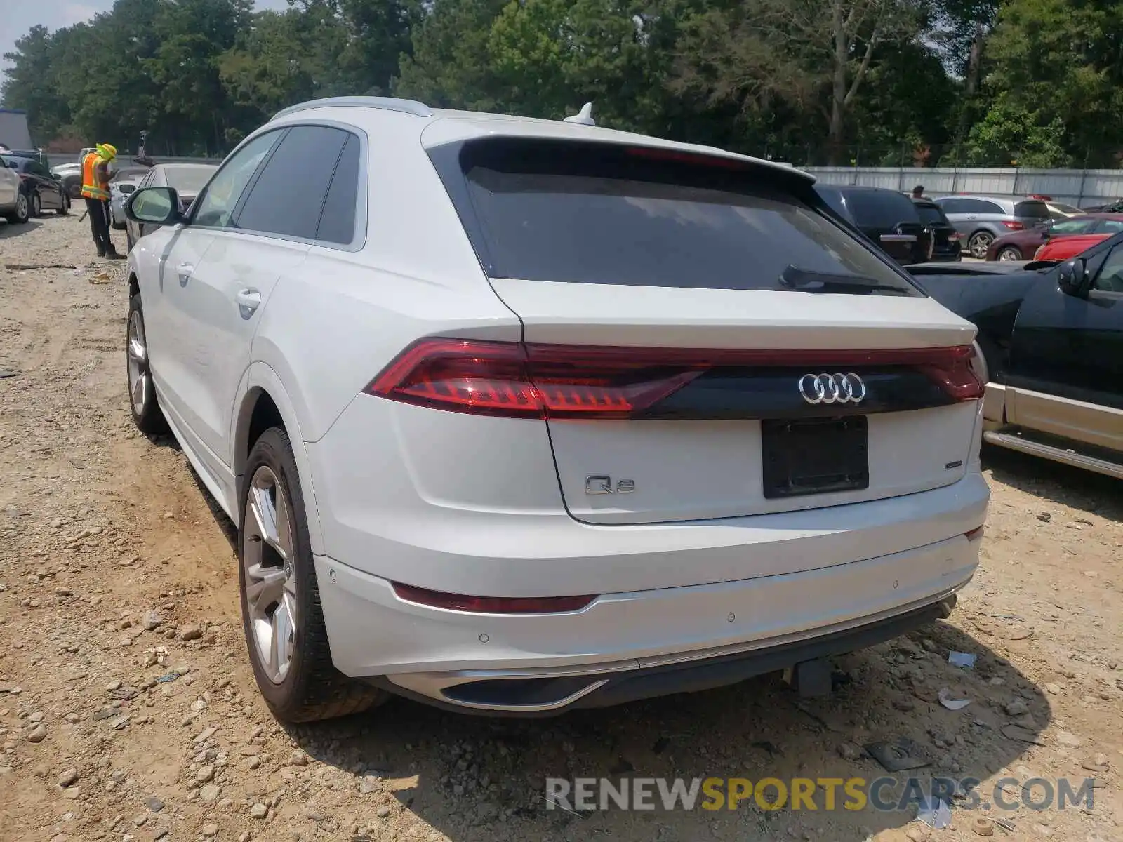 3 Photograph of a damaged car WA1CVBF18KD016771 AUDI Q8 2019