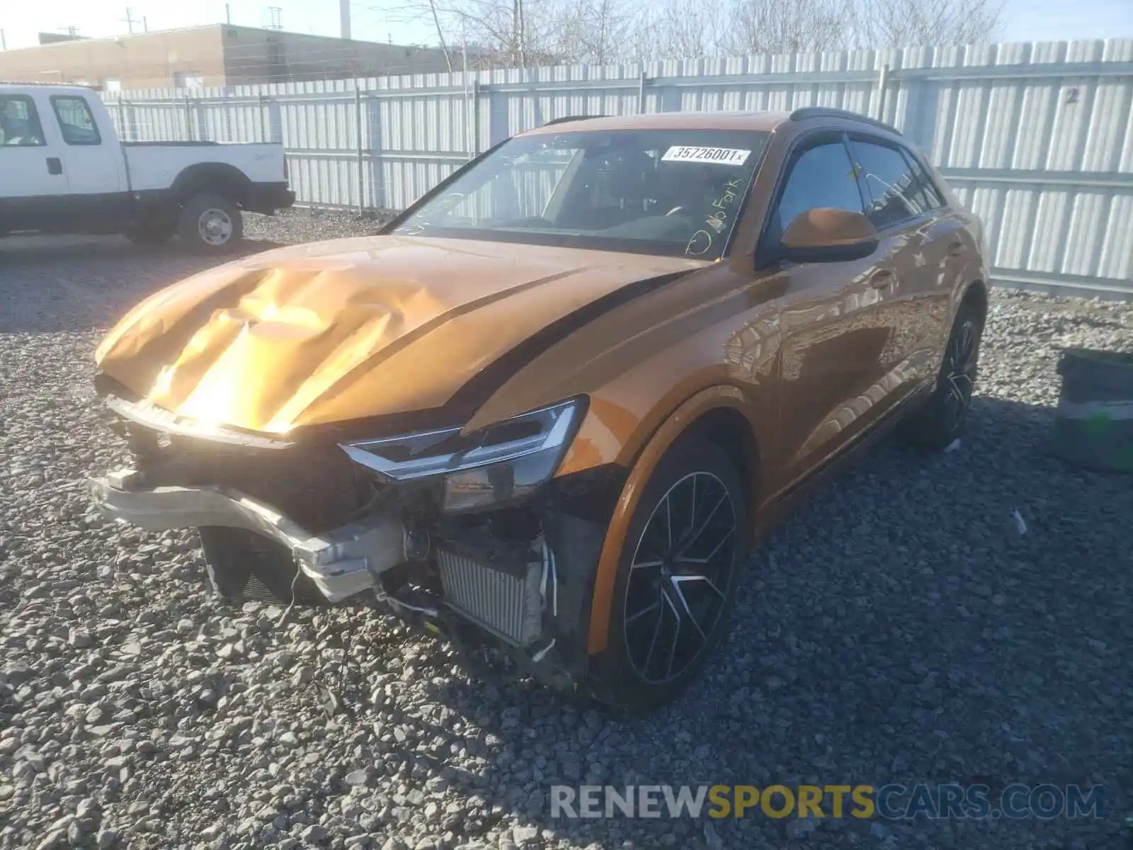 2 Photograph of a damaged car WA1DVAF10KD028069 AUDI Q8 2019