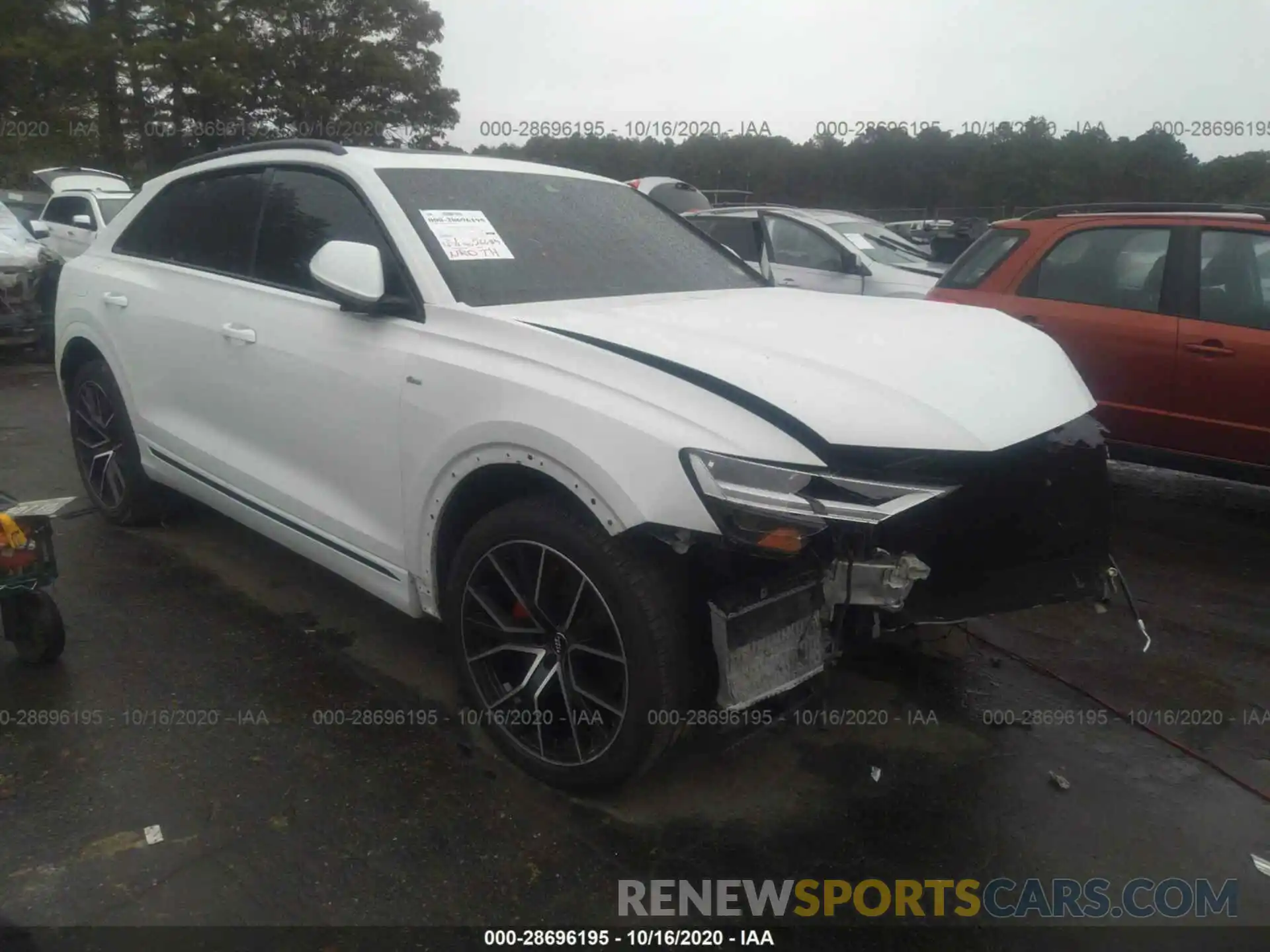 1 Photograph of a damaged car WA1EVAF10KD010224 AUDI Q8 2019