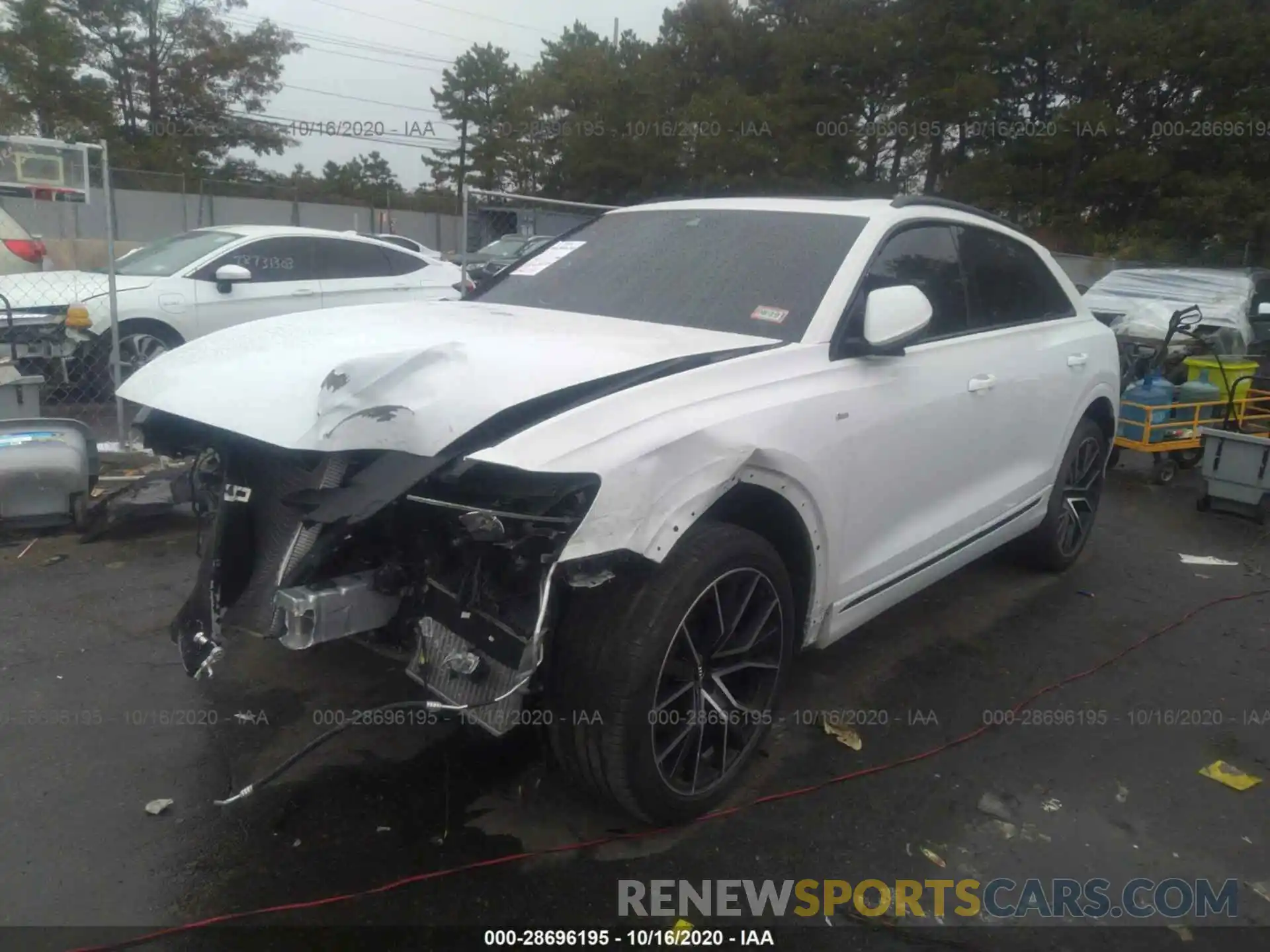 2 Photograph of a damaged car WA1EVAF10KD010224 AUDI Q8 2019