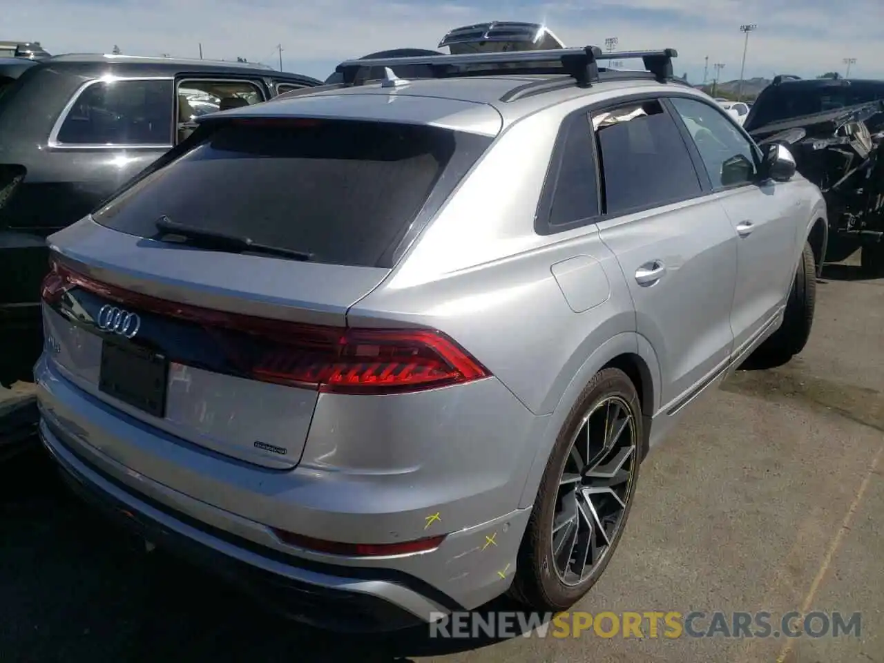 4 Фотография поврежденного автомобиля WA1EVAF10KD018176 AUDI Q8 2019