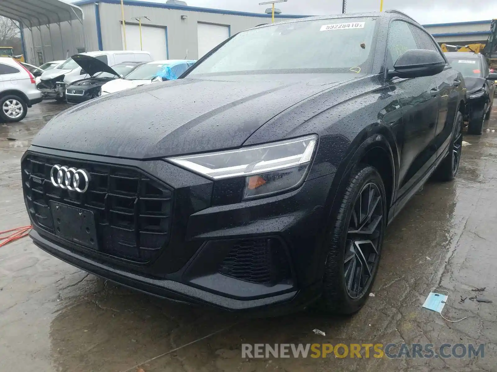 2 Photograph of a damaged car WA1EVAF10KD022499 AUDI Q8 2019