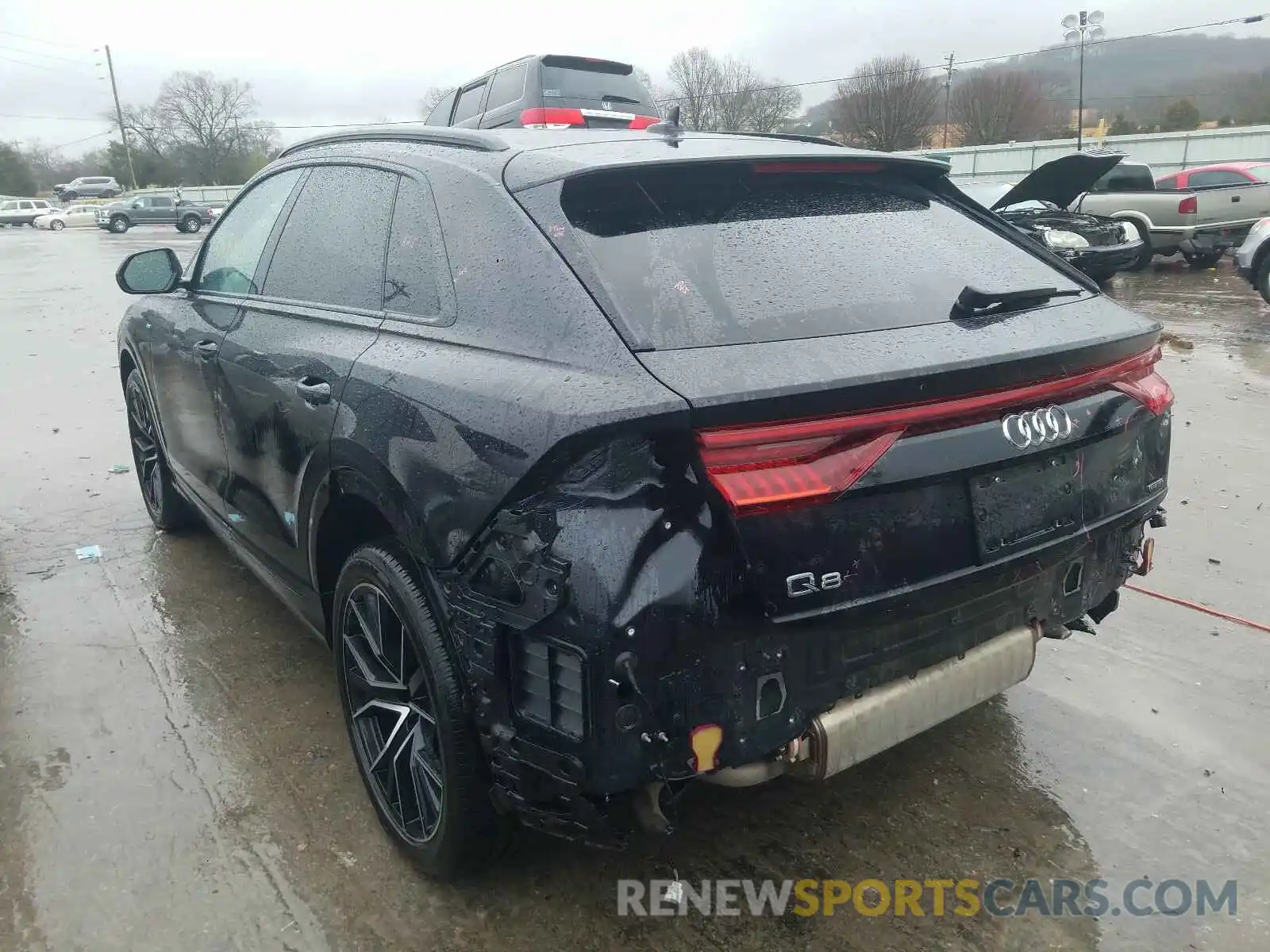 3 Фотография поврежденного автомобиля WA1EVAF10KD022499 AUDI Q8 2019