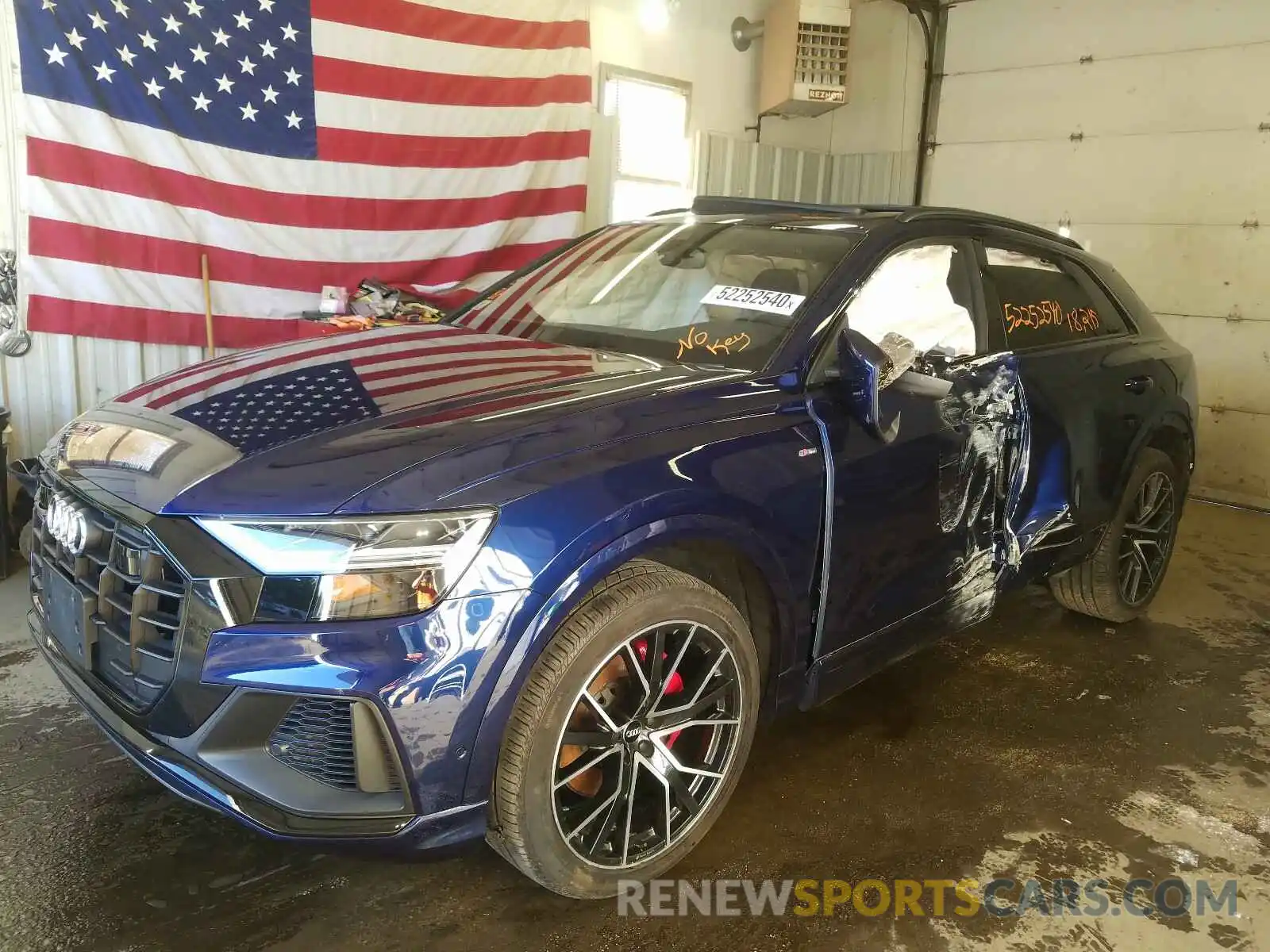 2 Photograph of a damaged car WA1EVAF11KD012385 AUDI Q8 2019