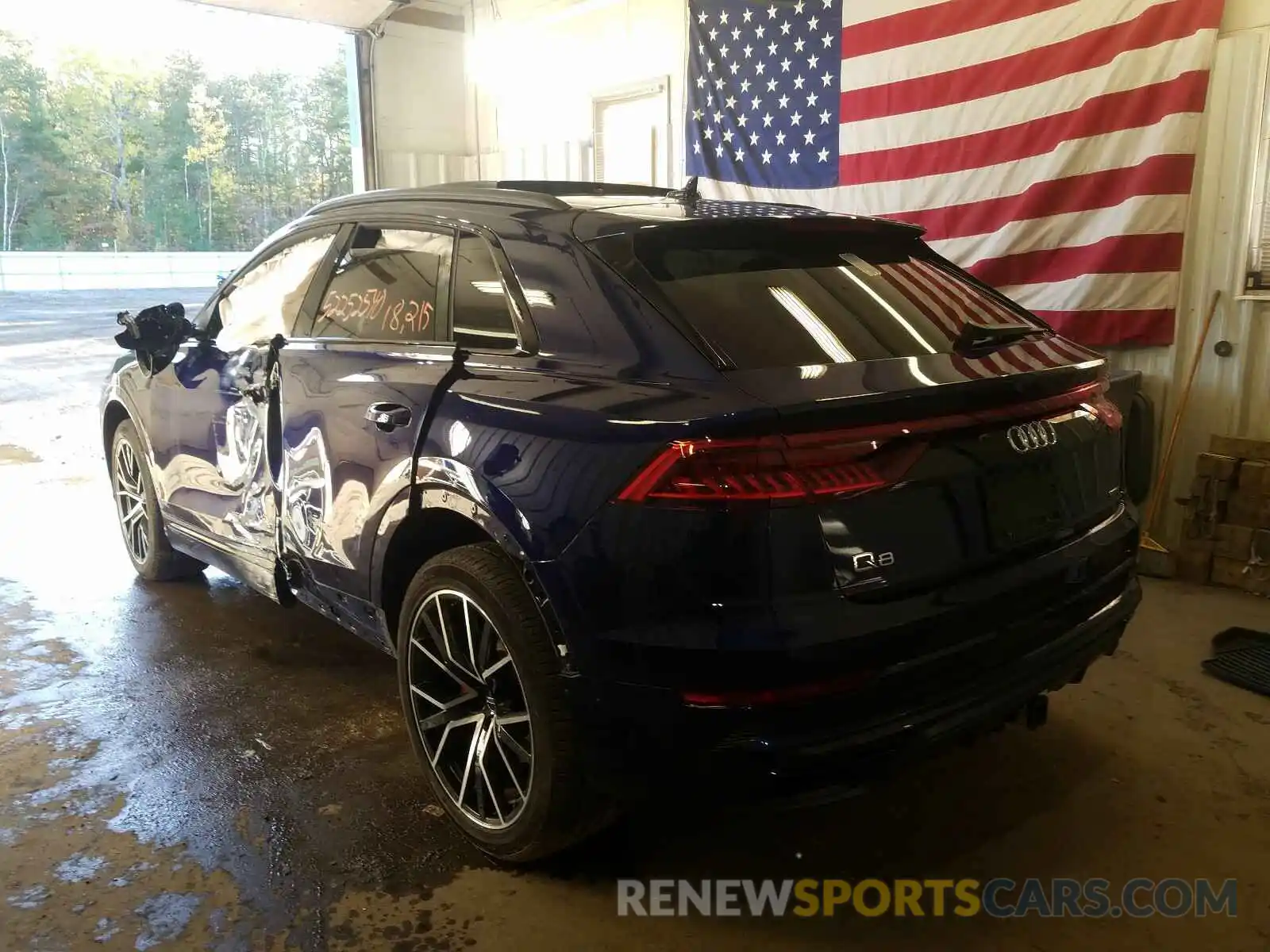 3 Photograph of a damaged car WA1EVAF11KD012385 AUDI Q8 2019