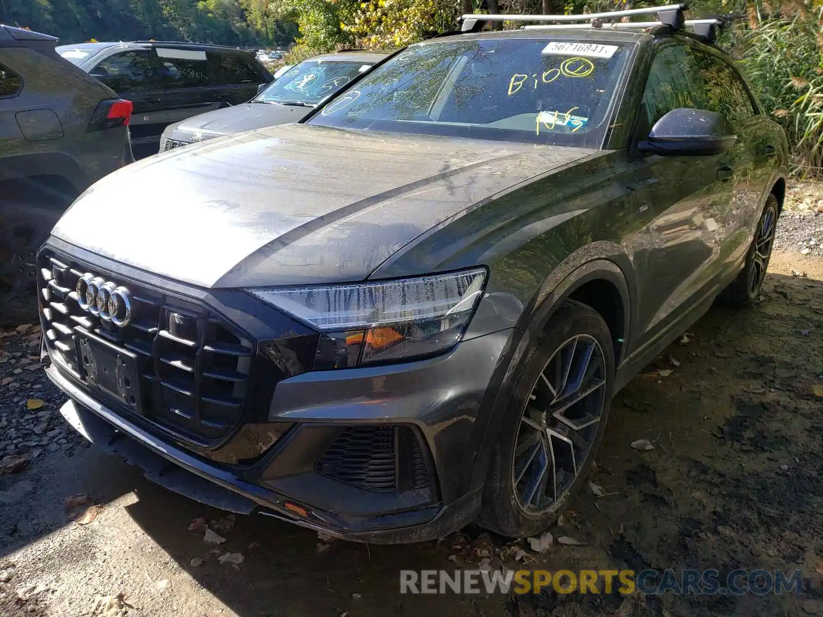 2 Фотография поврежденного автомобиля WA1EVAF11KD013276 AUDI Q8 2019