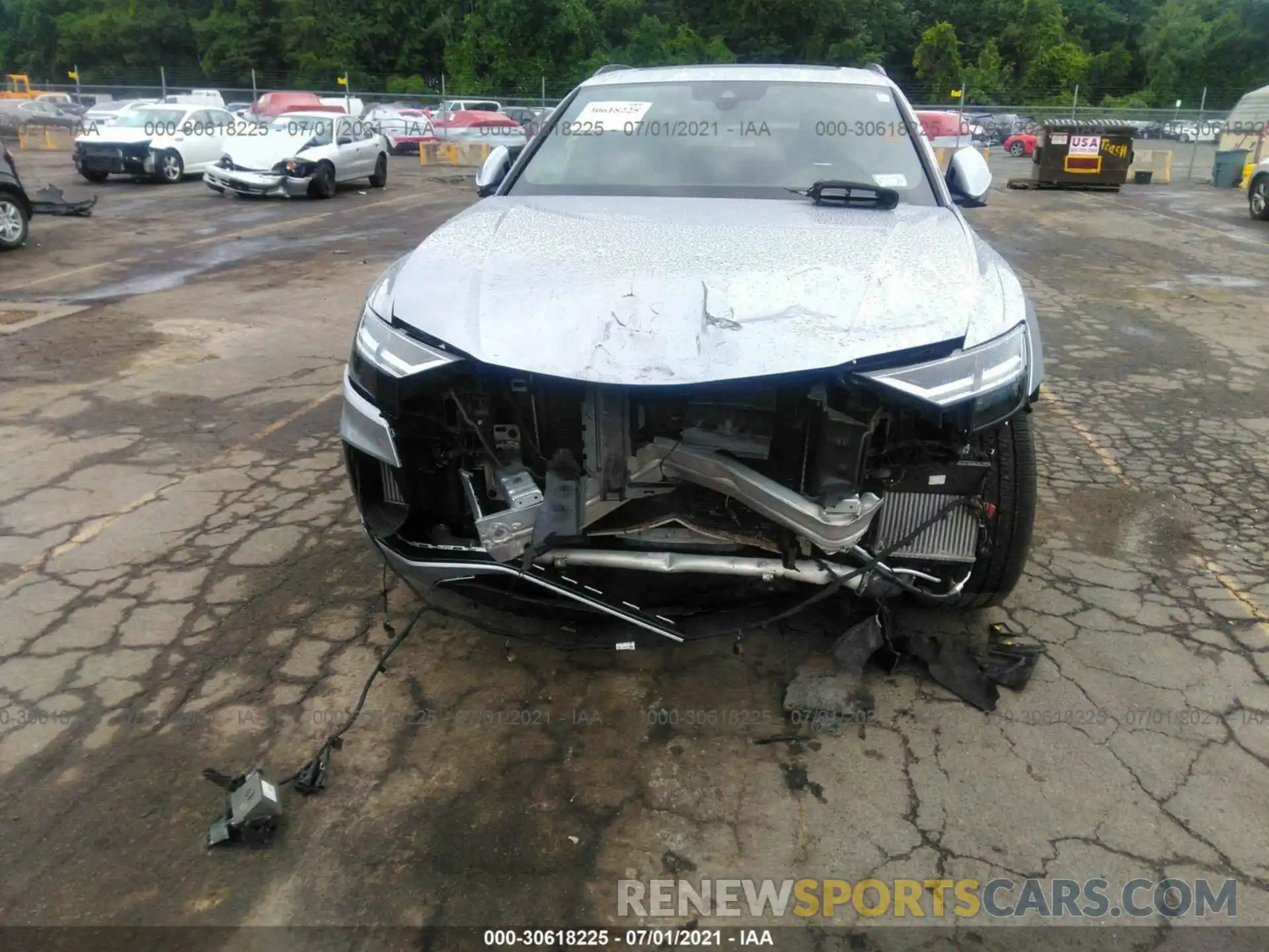 6 Photograph of a damaged car WA1EVAF11KD026092 AUDI Q8 2019