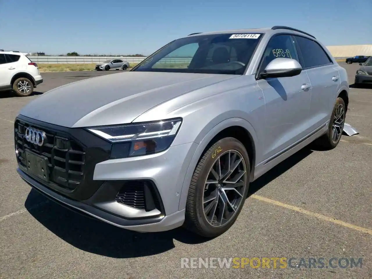 2 Photograph of a damaged car WA1EVAF11KD035214 AUDI Q8 2019