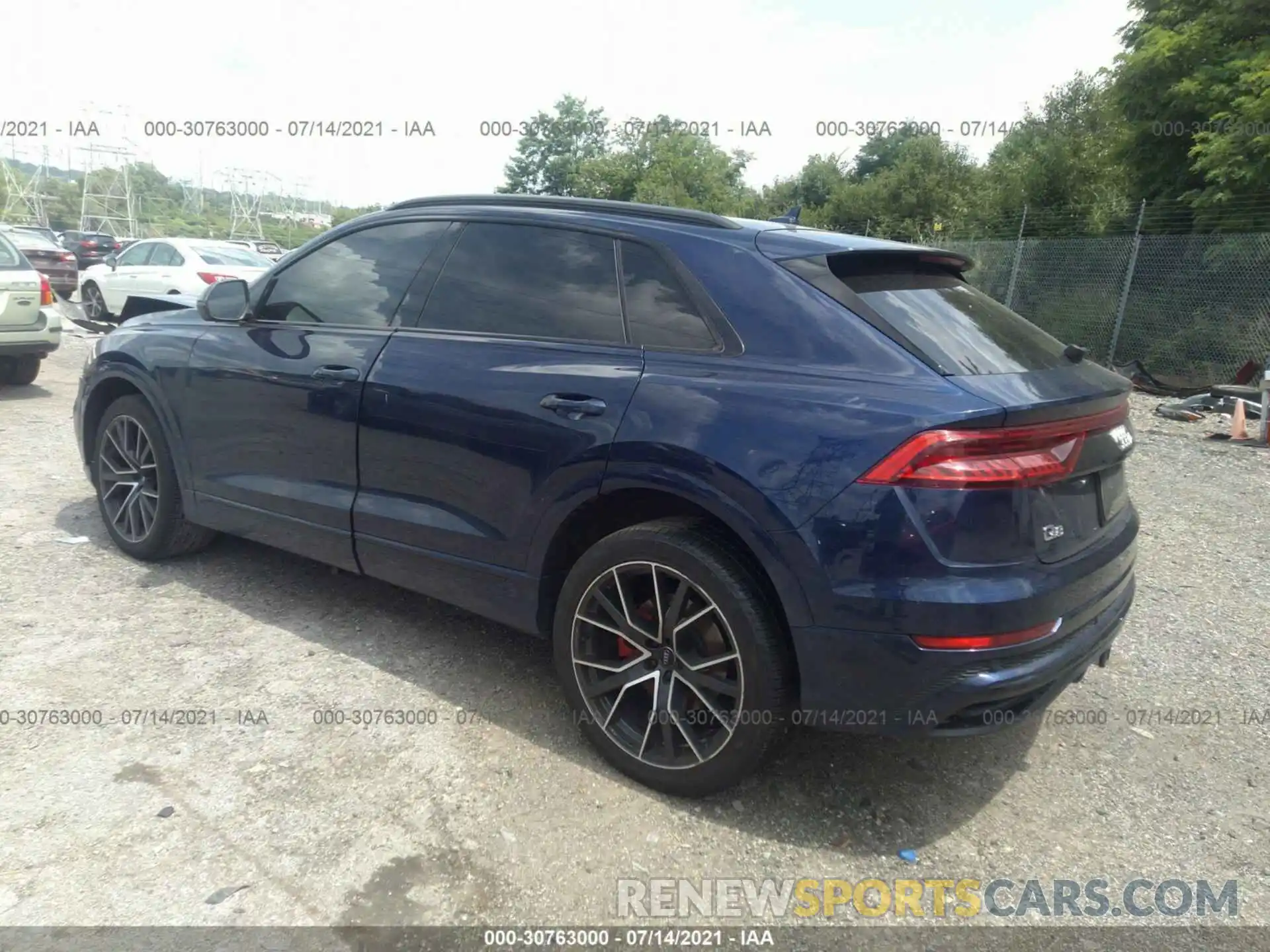 3 Photograph of a damaged car WA1EVAF11KD036198 AUDI Q8 2019