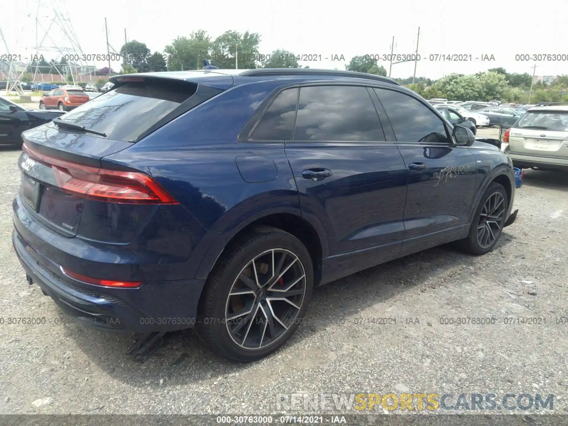 4 Photograph of a damaged car WA1EVAF11KD036198 AUDI Q8 2019