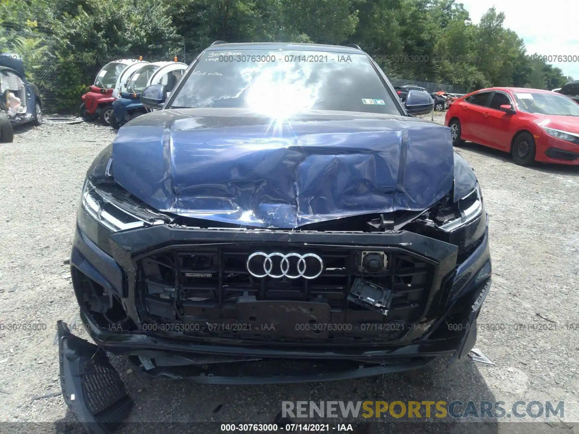 6 Photograph of a damaged car WA1EVAF11KD036198 AUDI Q8 2019