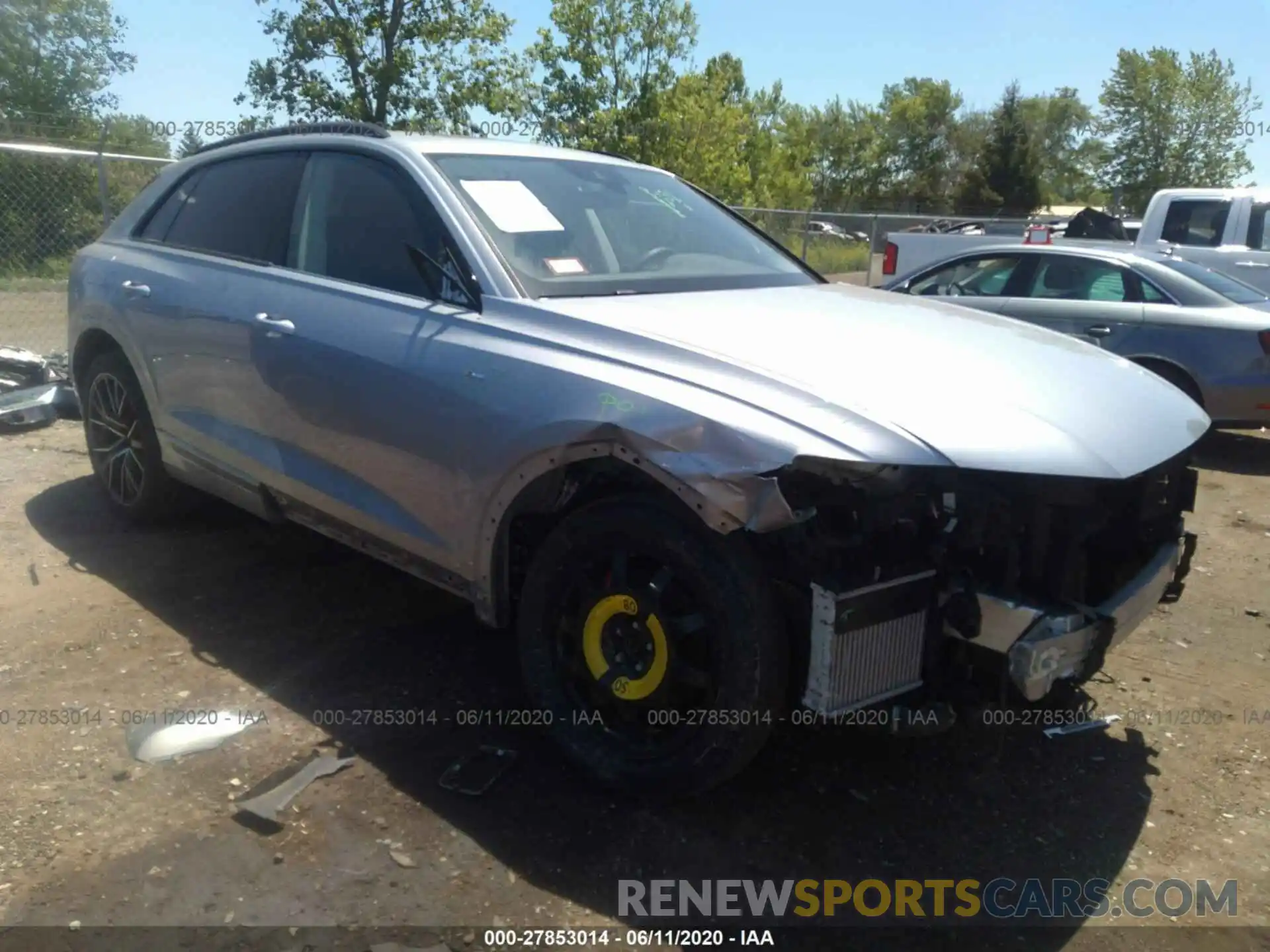 1 Photograph of a damaged car WA1EVAF11KD036413 AUDI Q8 2019