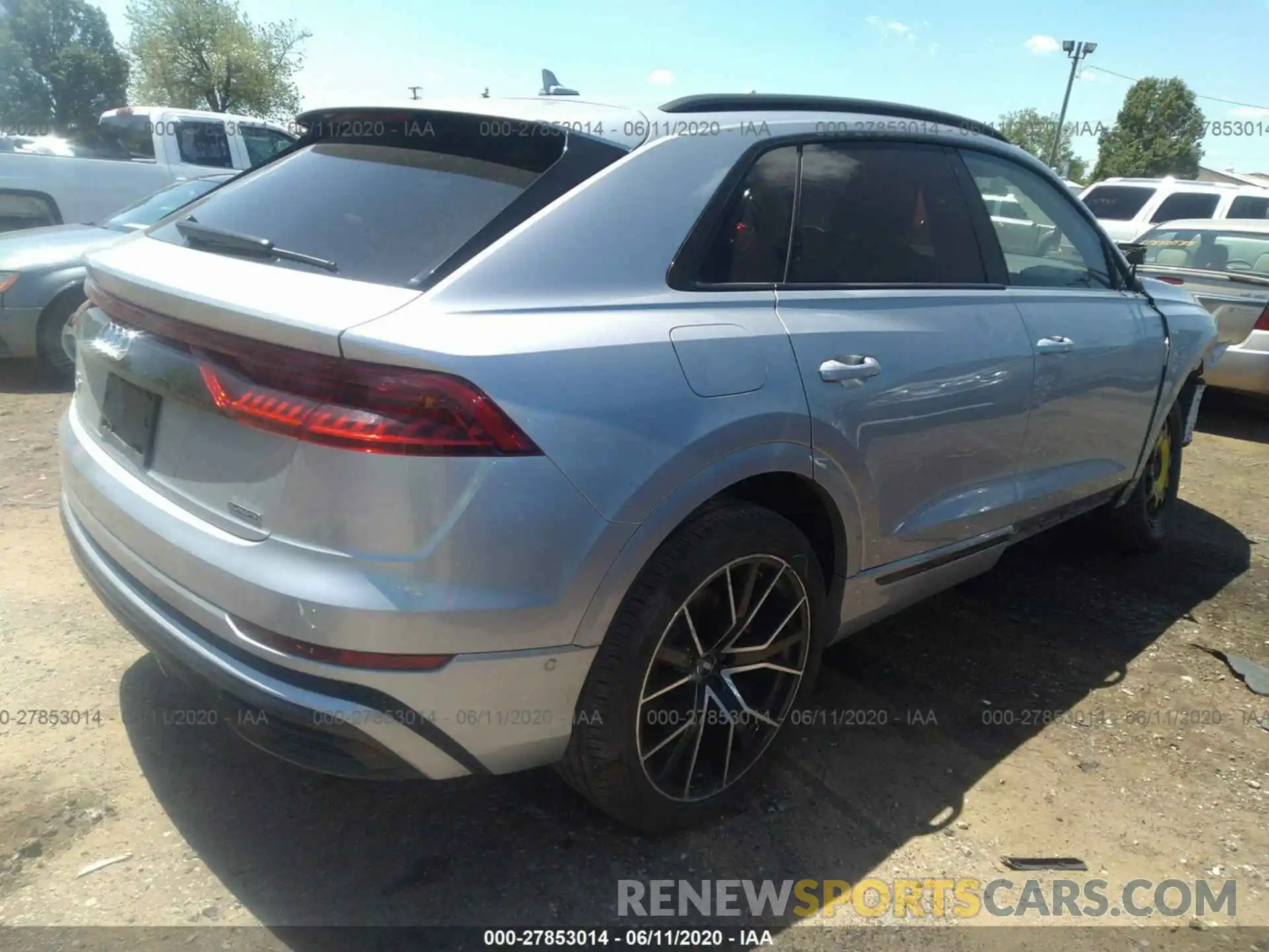 4 Photograph of a damaged car WA1EVAF11KD036413 AUDI Q8 2019