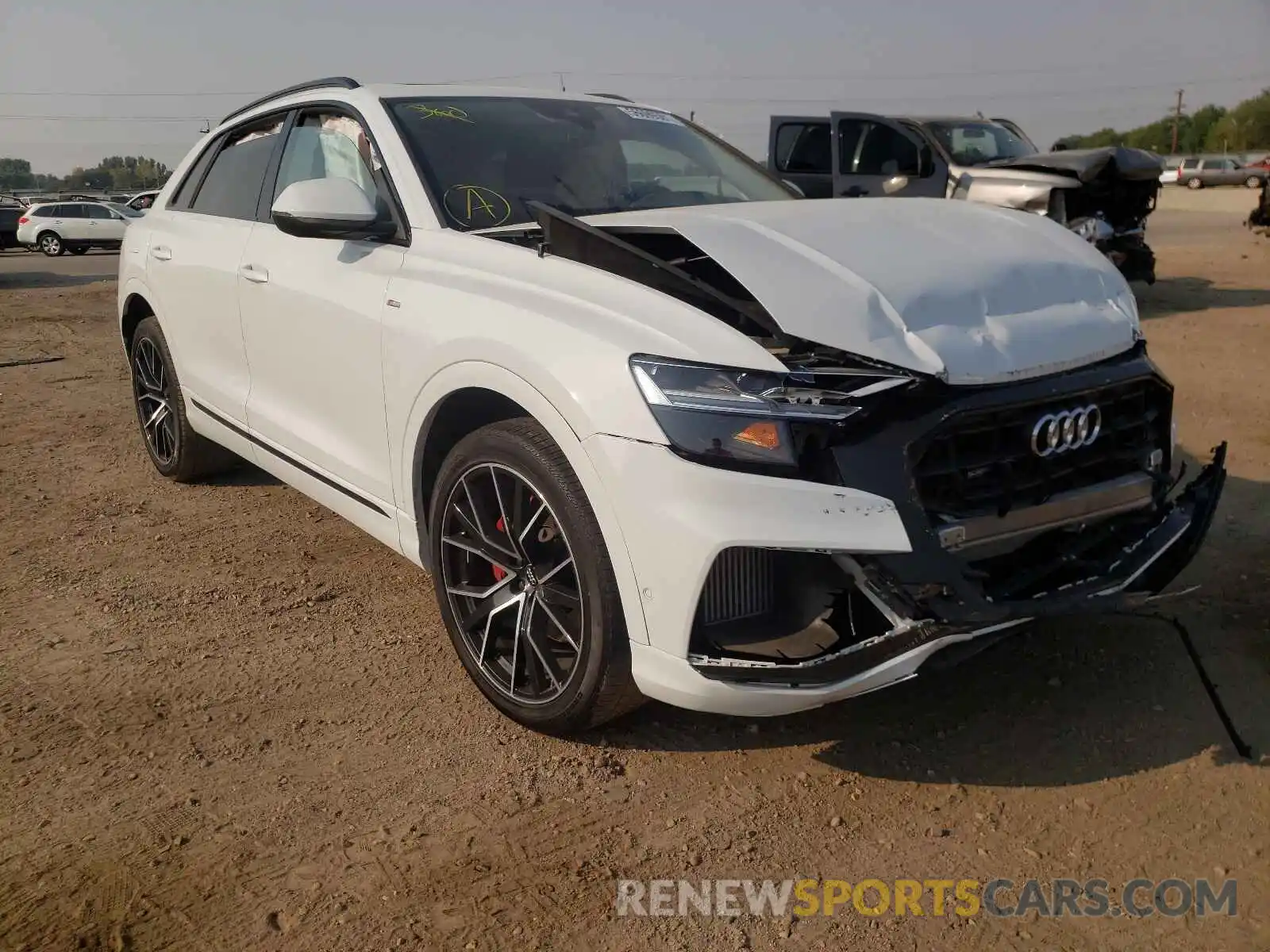 1 Photograph of a damaged car WA1EVAF12KD019474 AUDI Q8 2019