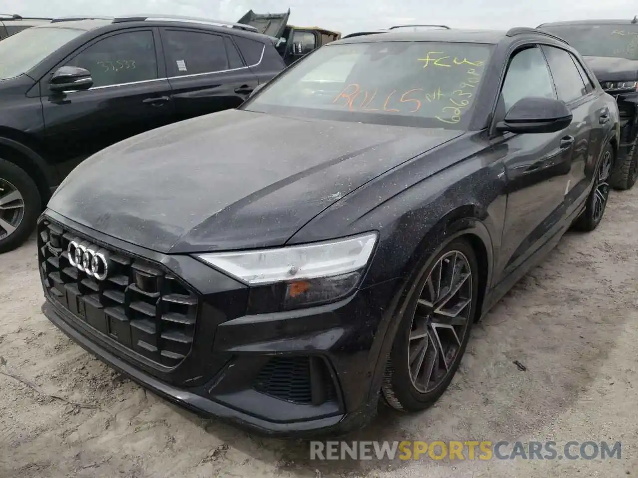 2 Фотография поврежденного автомобиля WA1EVAF12KD023489 AUDI Q8 2019