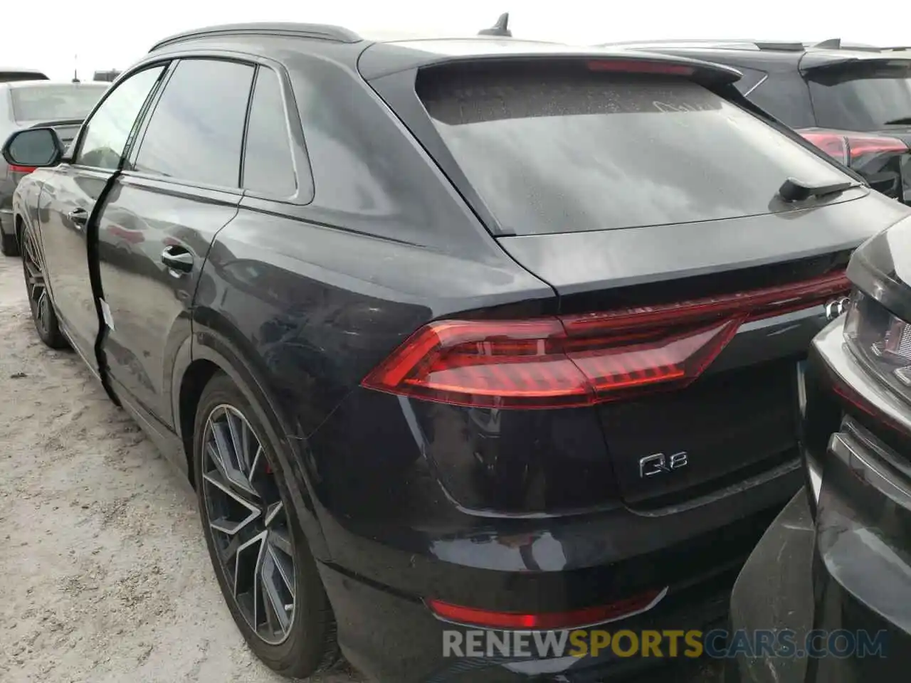 3 Фотография поврежденного автомобиля WA1EVAF12KD023489 AUDI Q8 2019