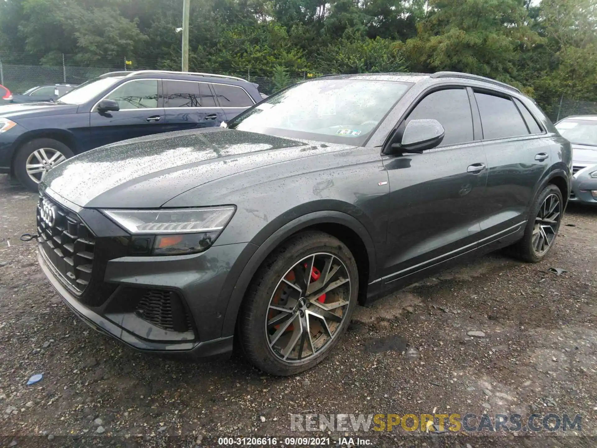 2 Photograph of a damaged car WA1EVAF12KD025565 AUDI Q8 2019