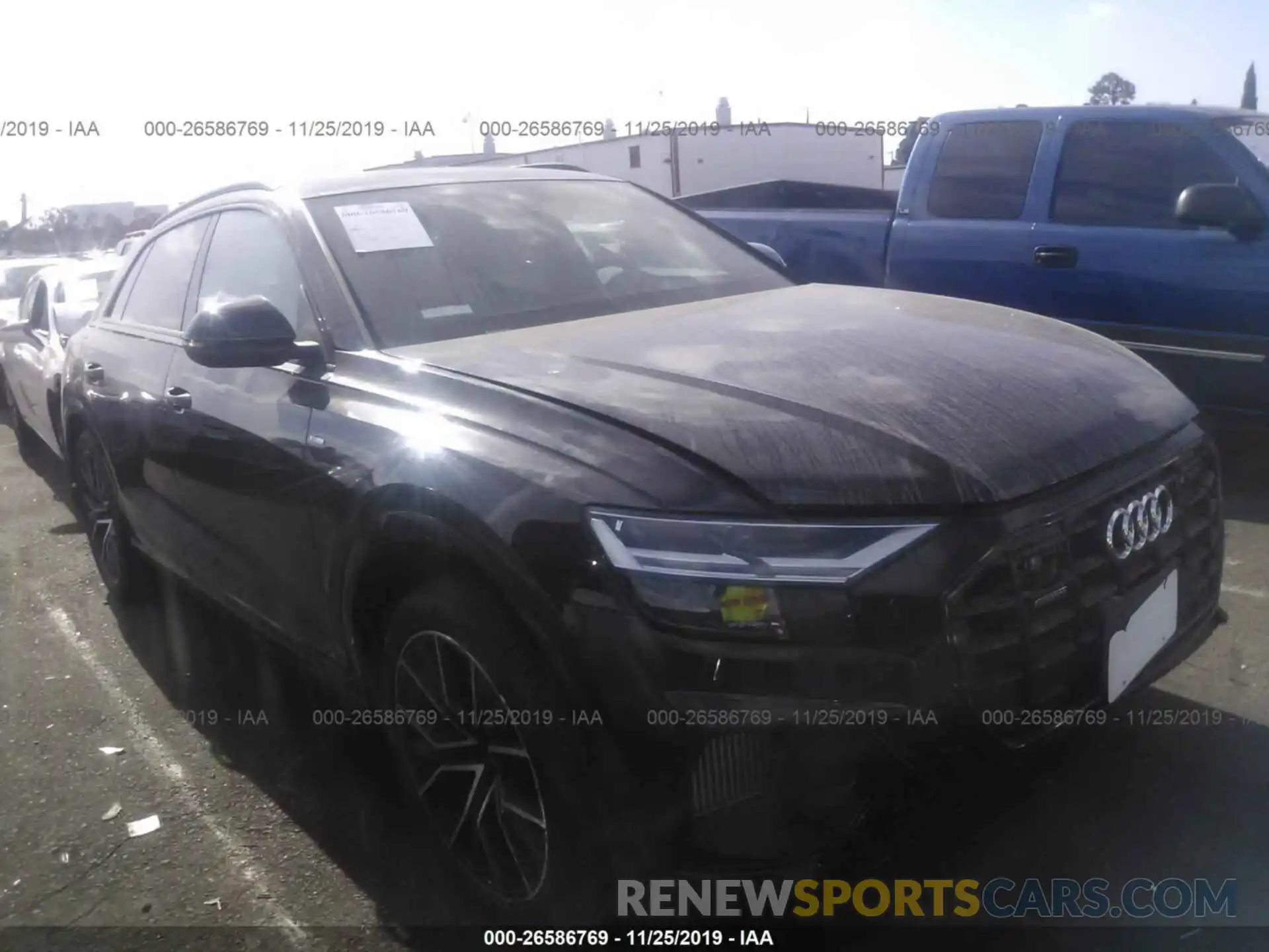 1 Photograph of a damaged car WA1EVAF12KD026294 AUDI Q8 2019