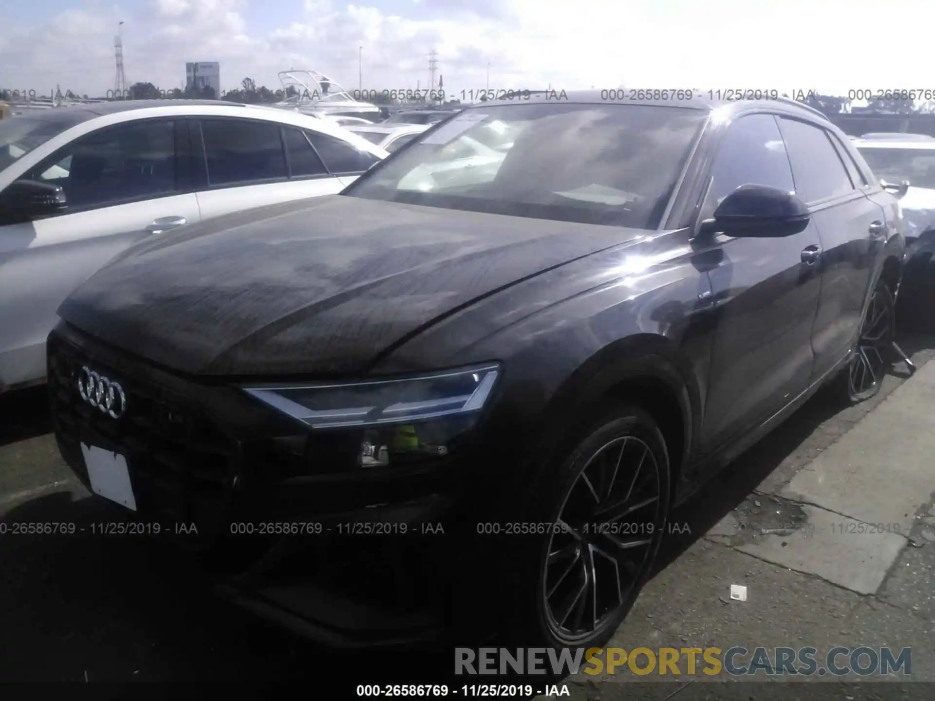 2 Фотография поврежденного автомобиля WA1EVAF12KD026294 AUDI Q8 2019