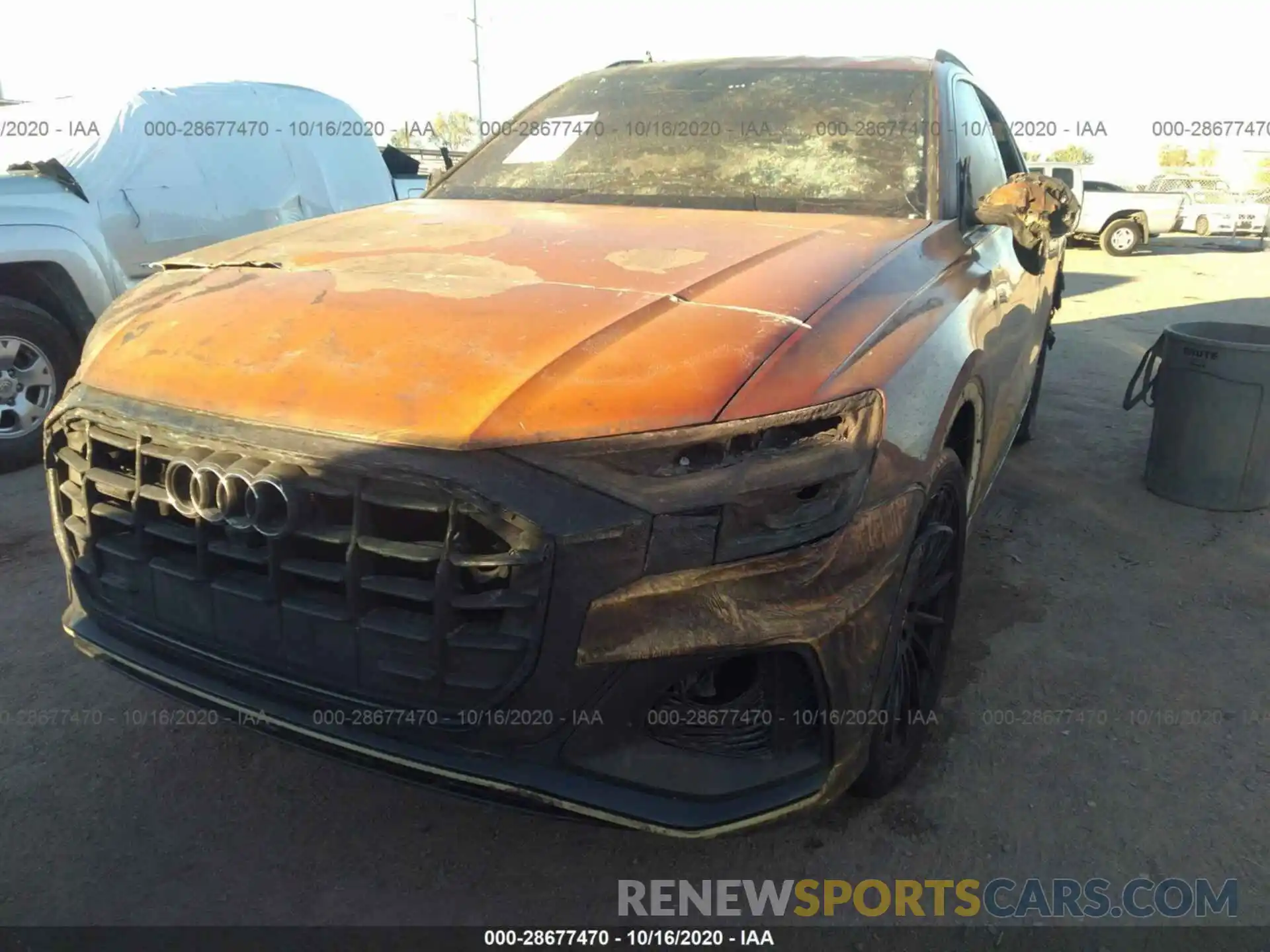 6 Photograph of a damaged car WA1EVAF12KD036338 AUDI Q8 2019