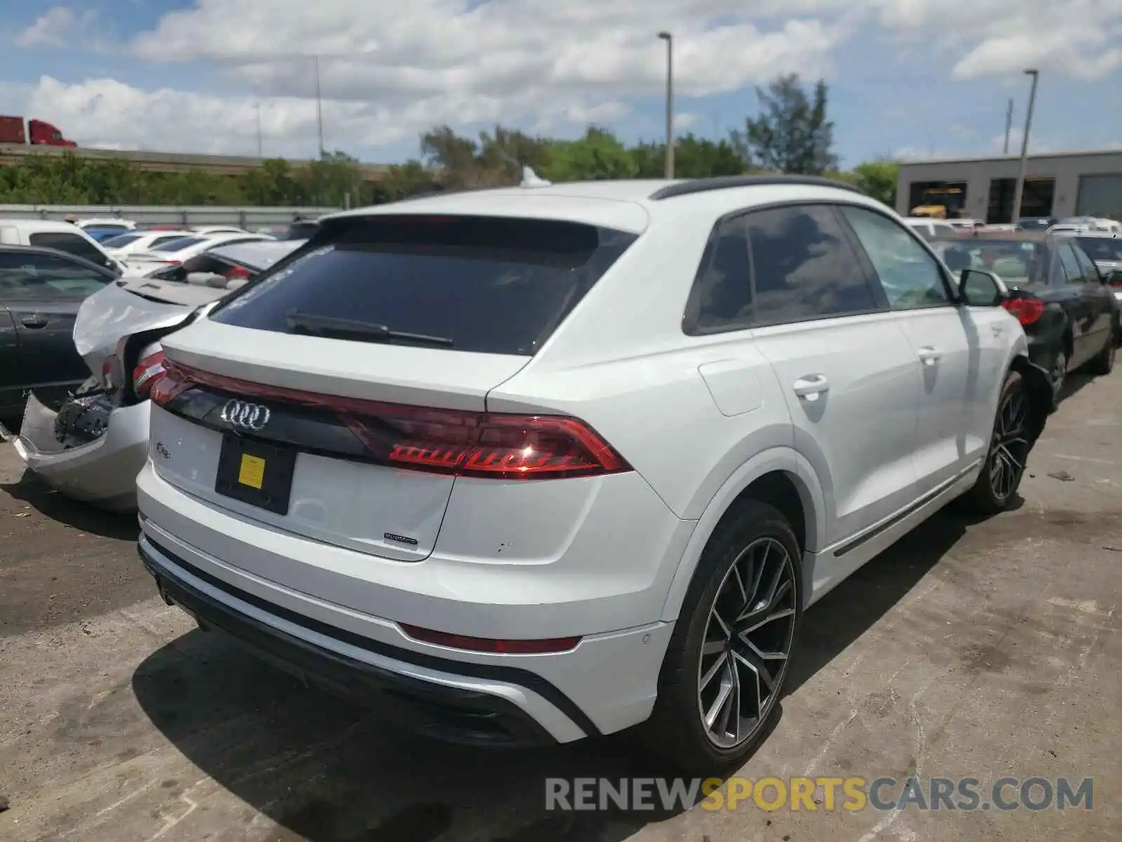 4 Photograph of a damaged car WA1EVAF13KD012310 AUDI Q8 2019