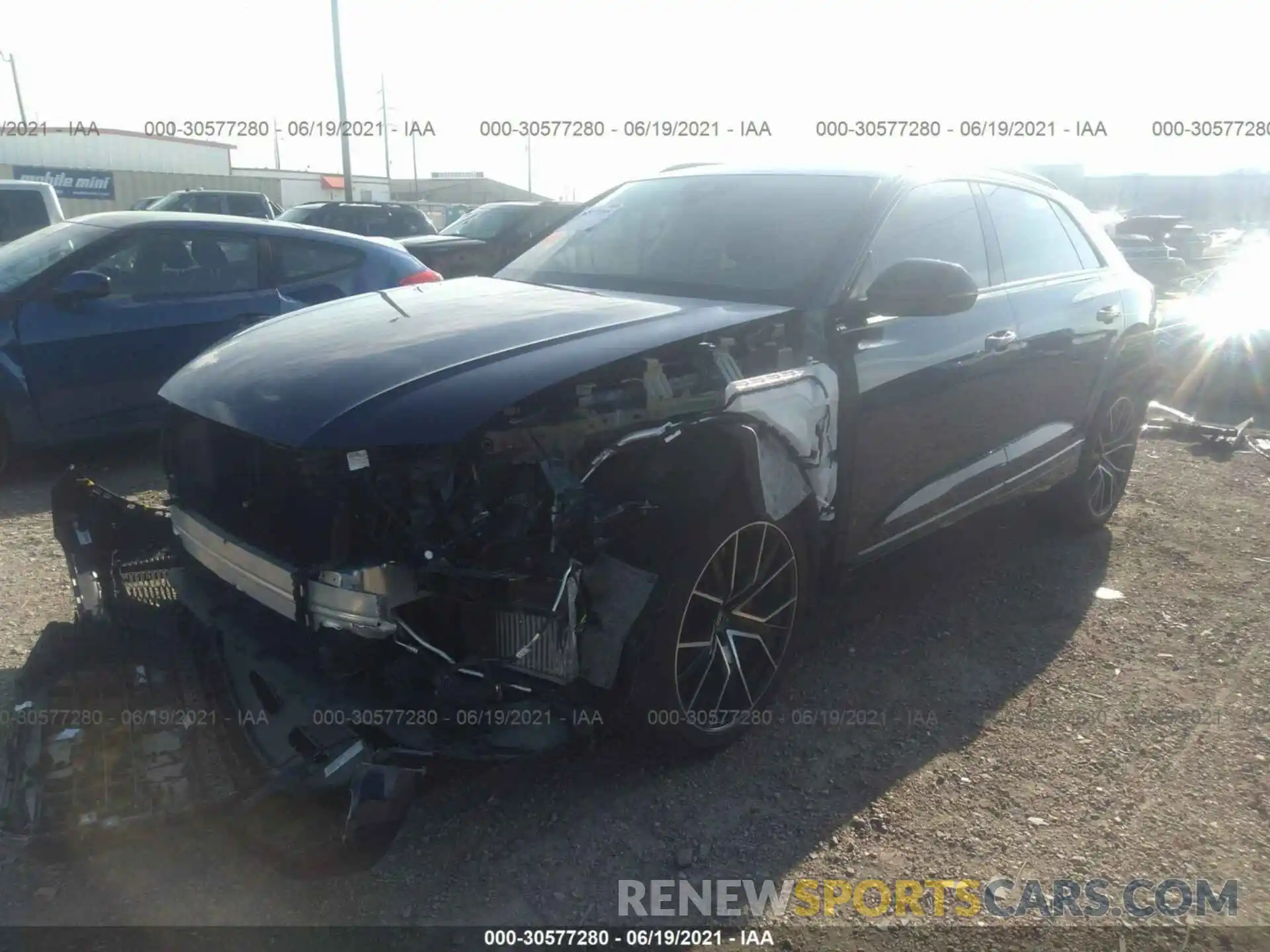 2 Photograph of a damaged car WA1EVAF13KD017796 AUDI Q8 2019