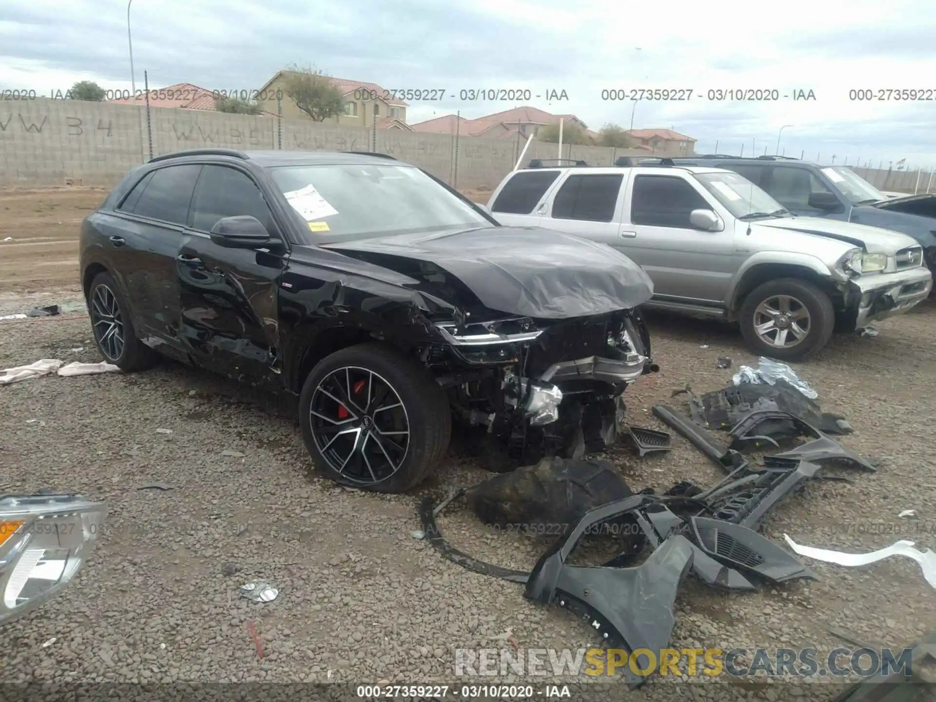 1 Photograph of a damaged car WA1EVAF14KD043226 AUDI Q8 2019