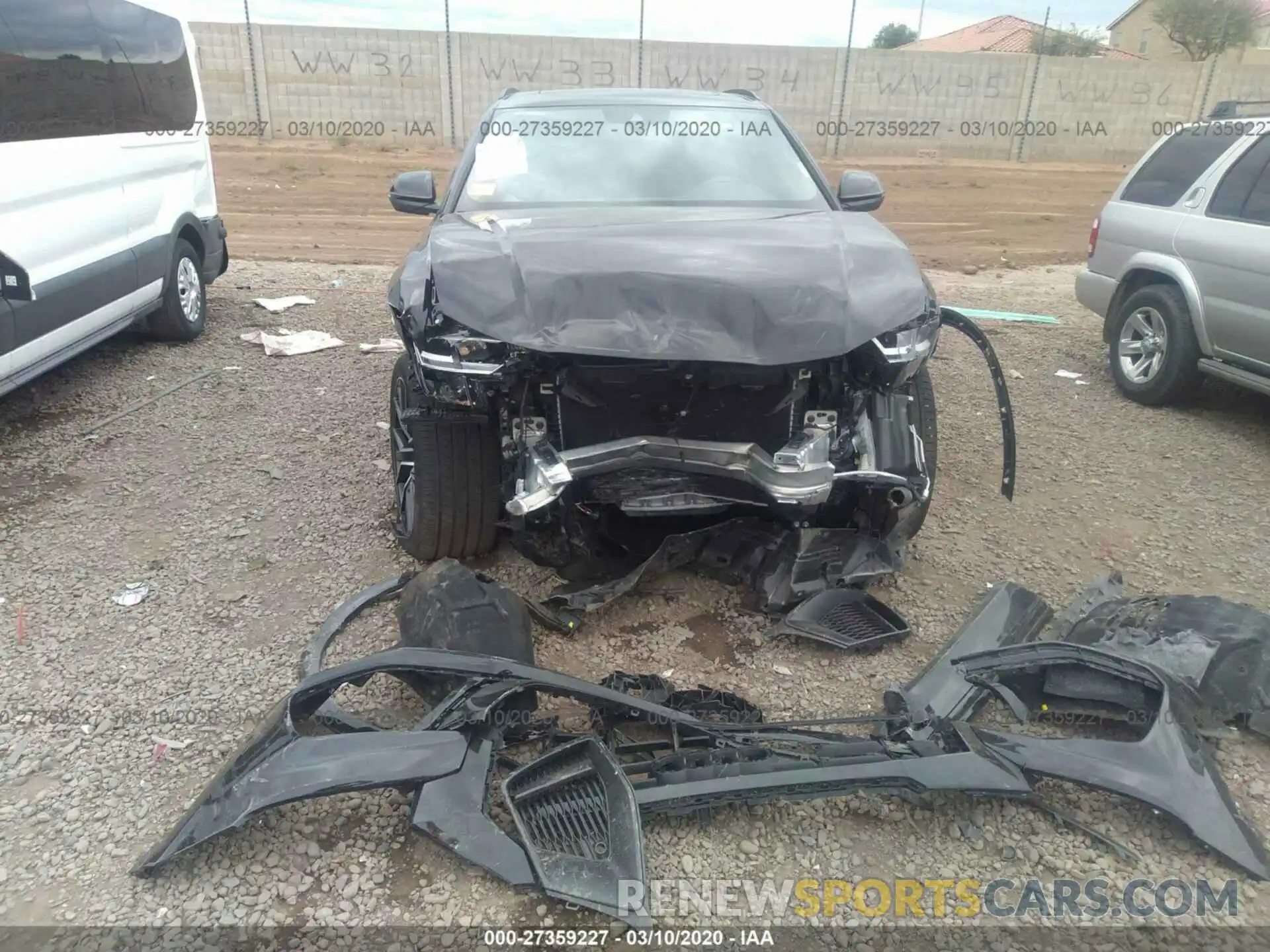 6 Photograph of a damaged car WA1EVAF14KD043226 AUDI Q8 2019